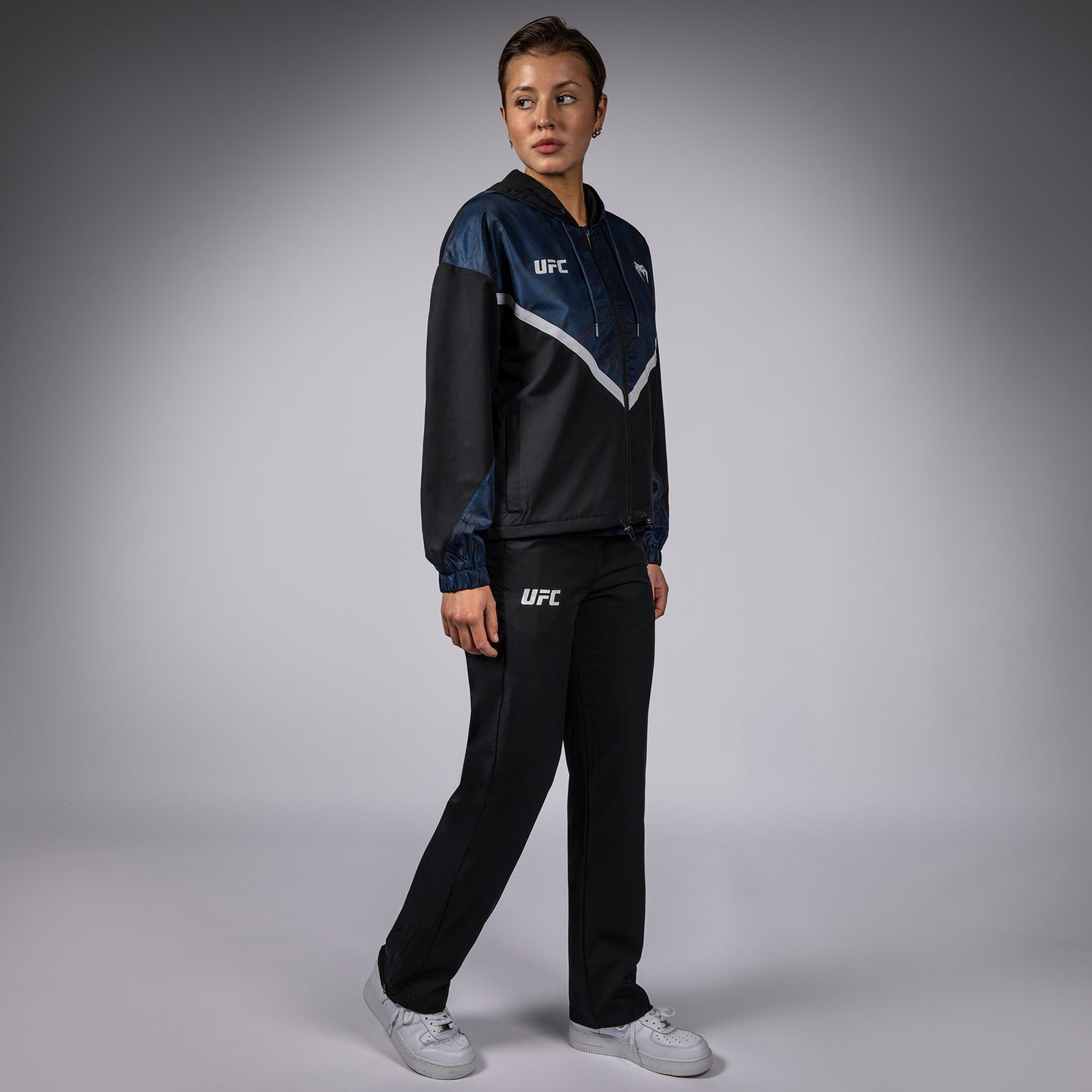 UFC Fusion by Venum Fight Week Women’s Zip Hoodie - Oceanic Blue