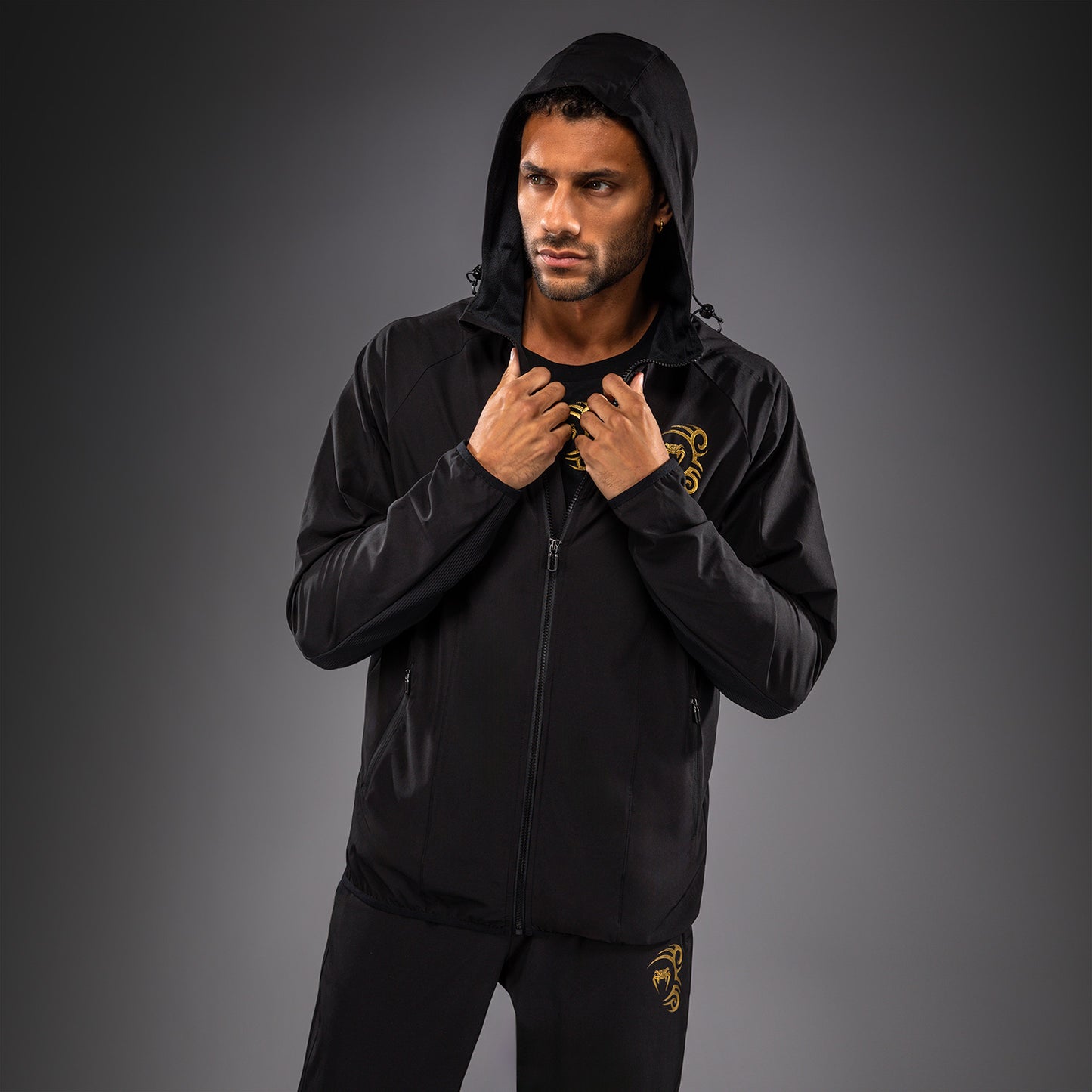 Venum x Mike Tyson Tiger Track Jacket - Black/Gold