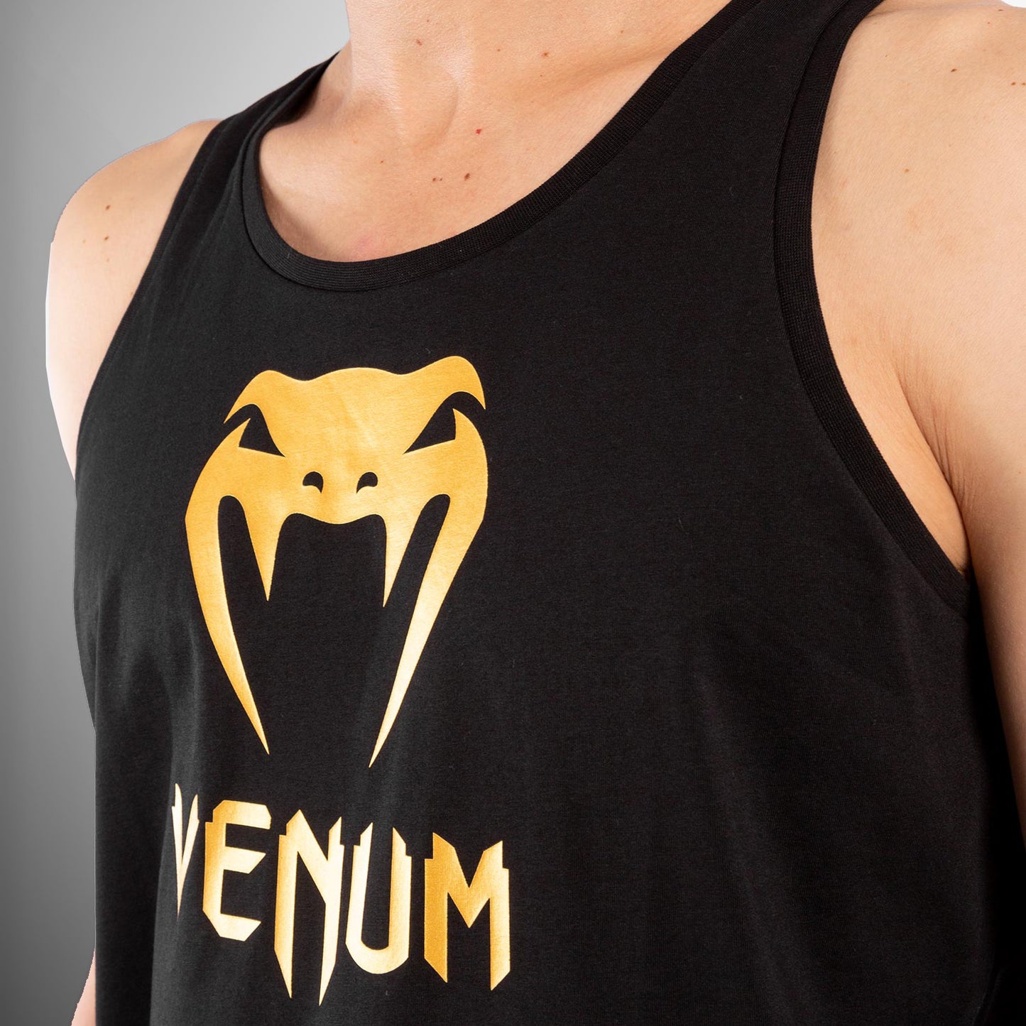 Venum Classic Tank Top - Black/Gold