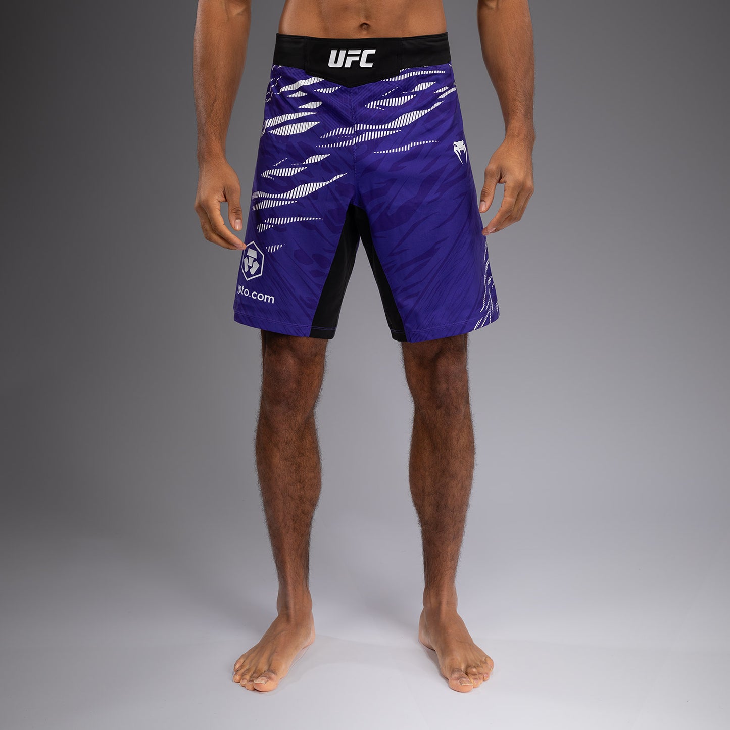 UFC Fusion by Venum Authentic Fight Night Men’s Fight Short - Long Fit - Purple