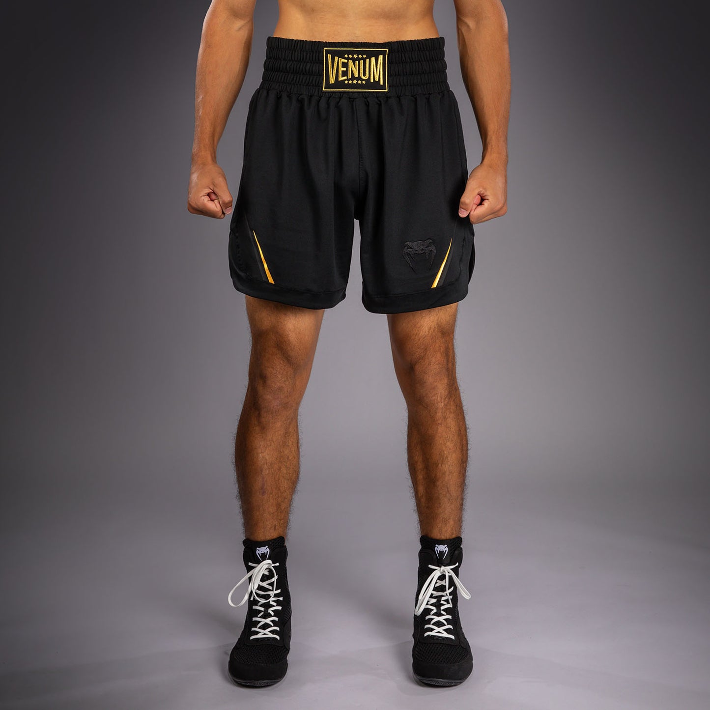 Venum G-Core Boxing Shorts - Black/Gold