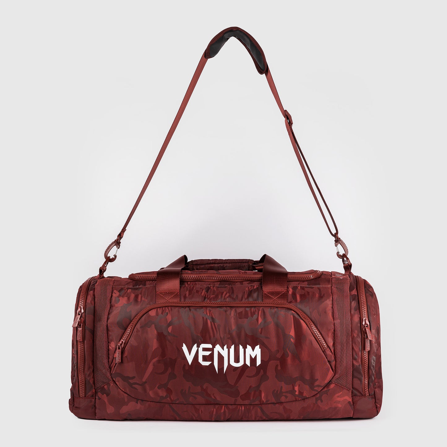 Venum Trainer Lite Sports Bag - Camo/Burgundy