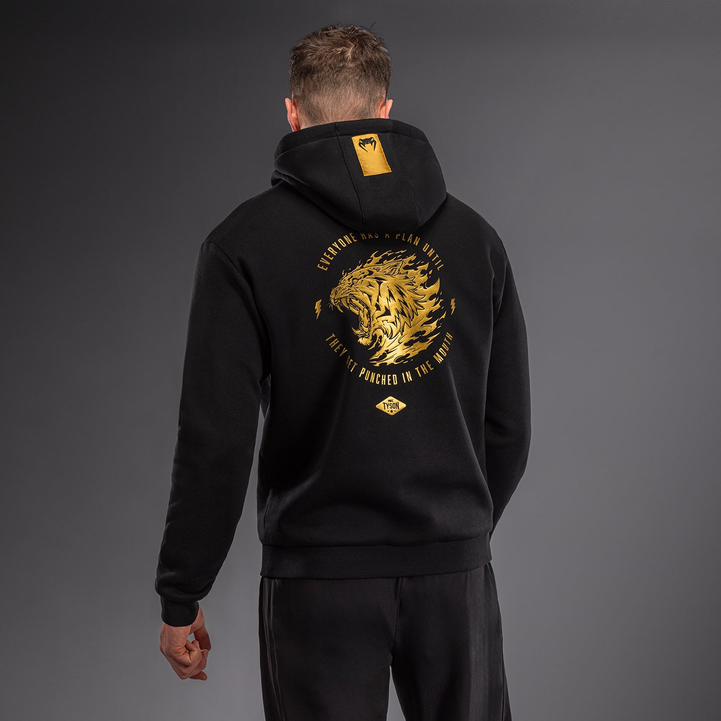 Venum x Mike Tyson Tiger Hoodie - Black/Gold