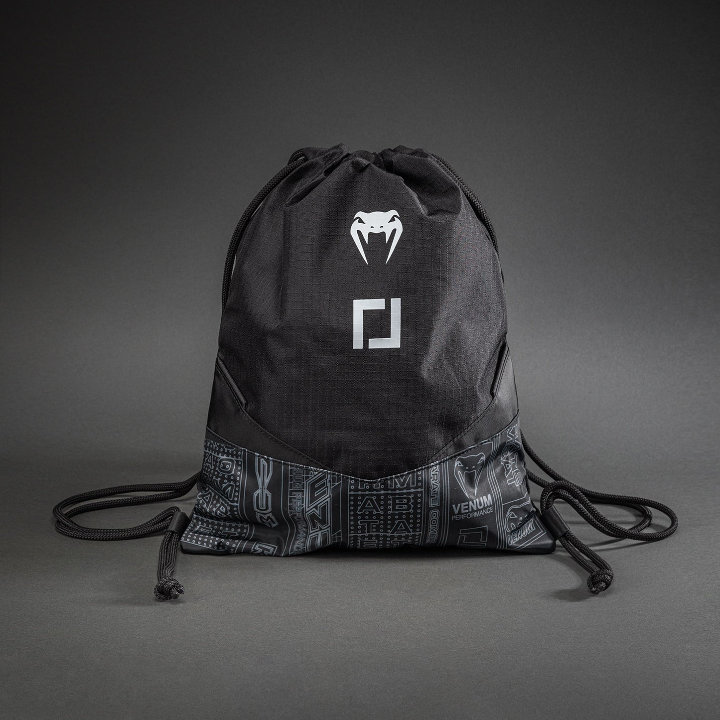 Karate Combat by Venum Drawstring Bag (10-15L) - Black/Grey