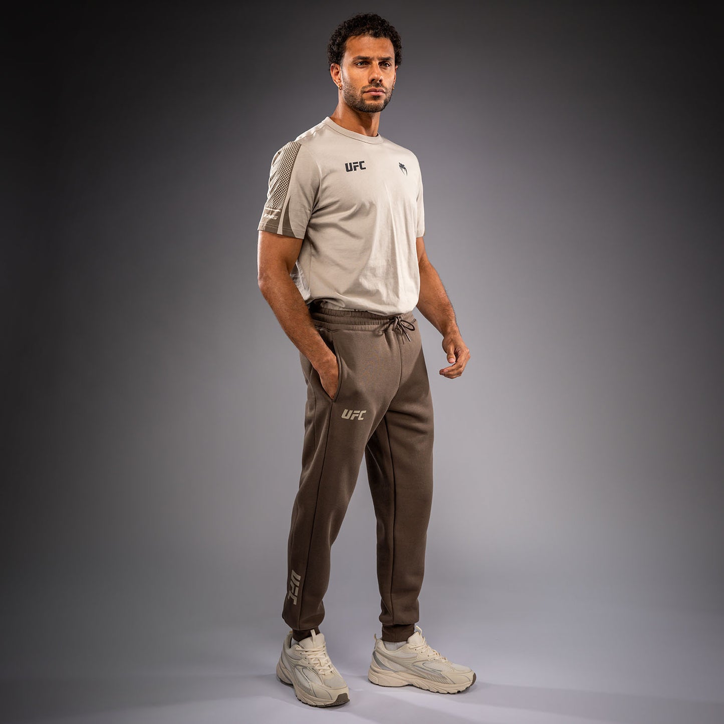 Venum UFC Unity by Venum Authentic Fight Week Men's Cotton Pant - Brown