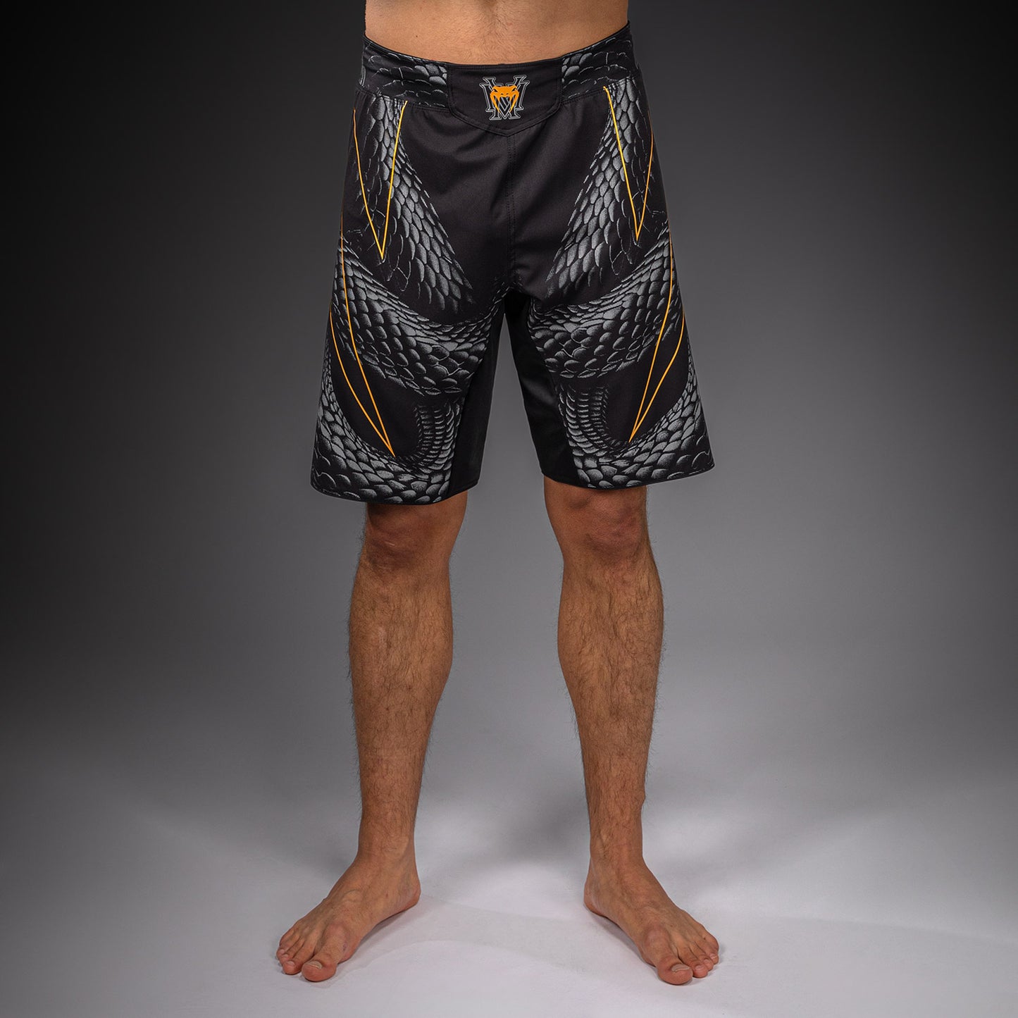 Venum Matupa Fightshorts - Black/Grey/Gold