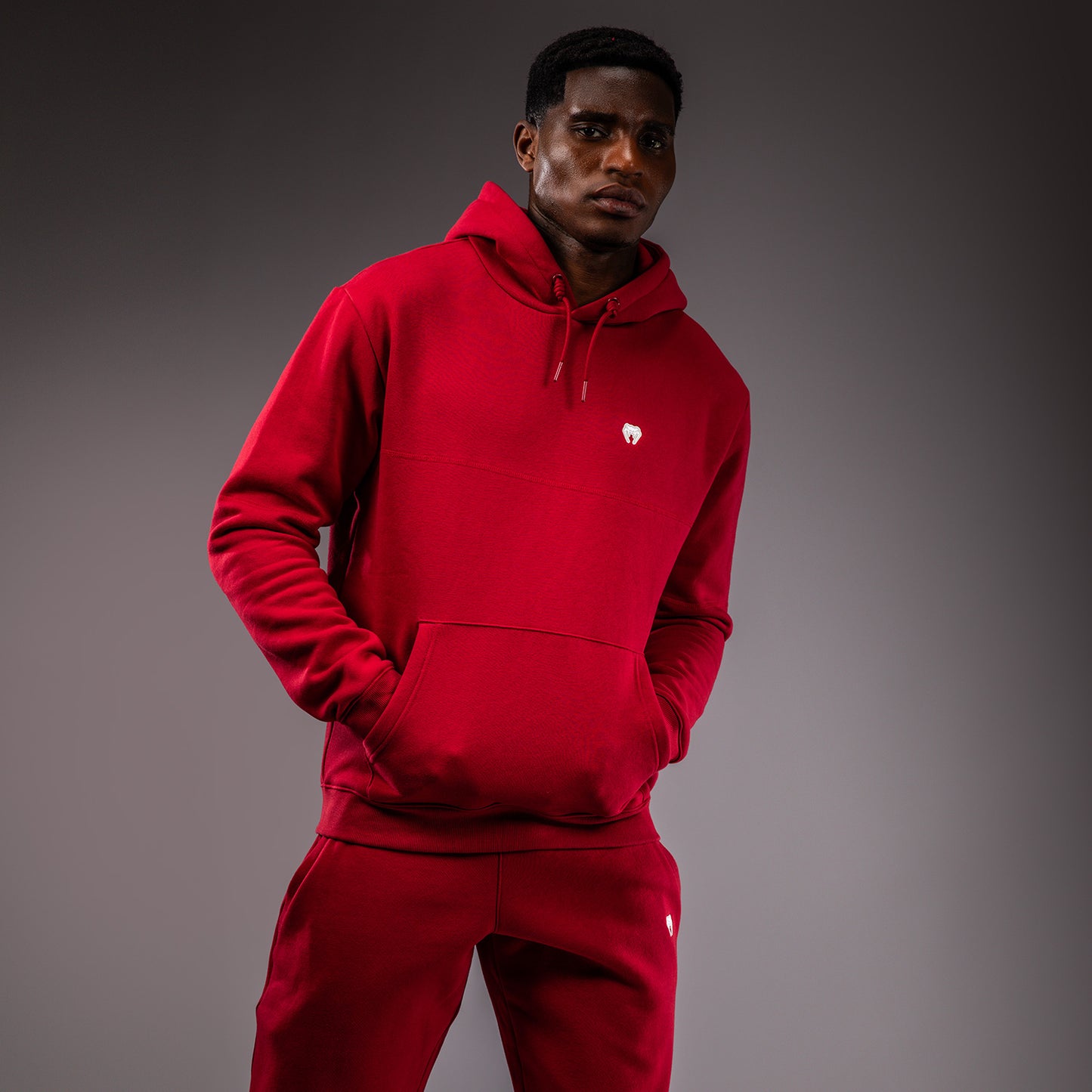 Venum Silent Power Hoodie - Cherry Red