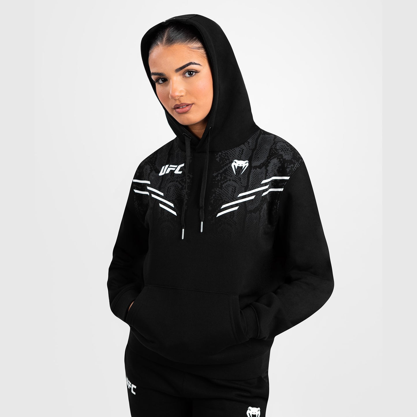 UFC Adrenaline by Venum Replica Women’s Pullover Hoodie - Black
