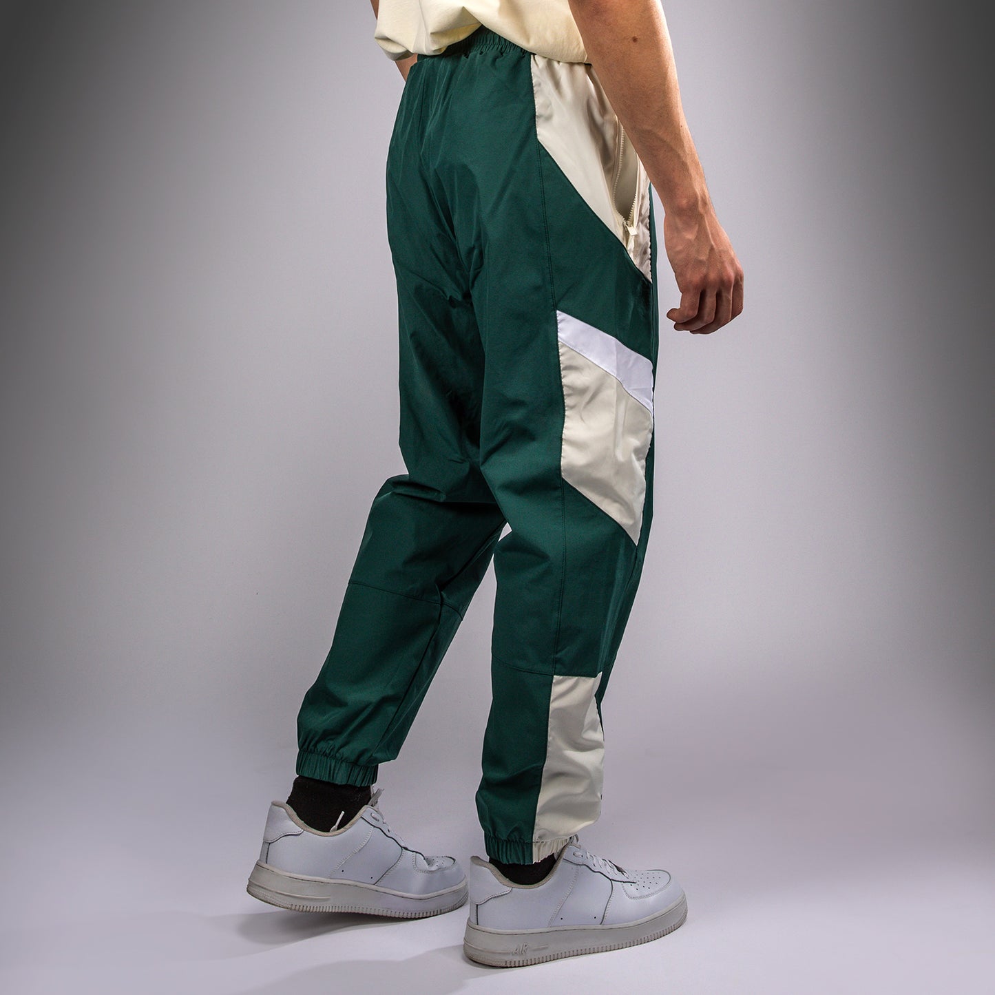 Venum Attack 90 Tracksuit Pants - Forest Green/Ice