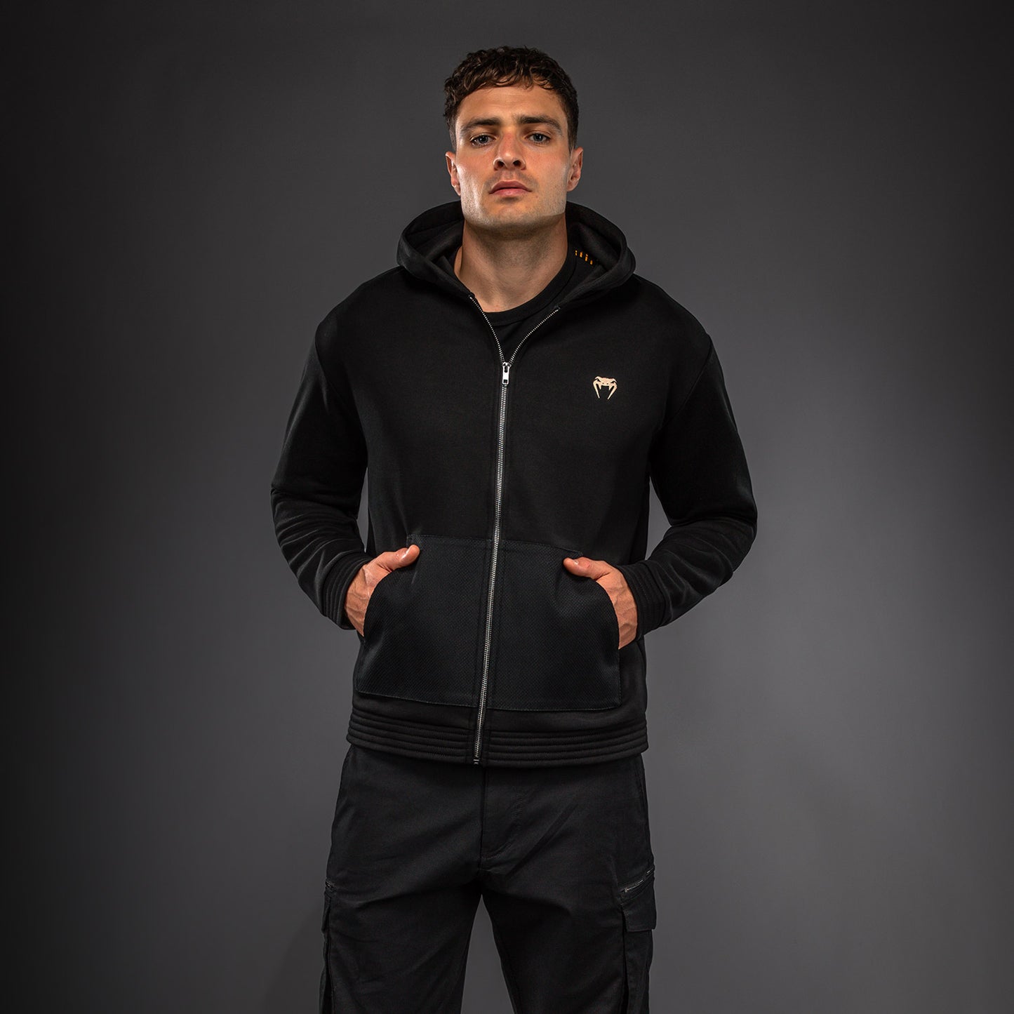 Venum Urban Gi Full Zip Hoodie - Black