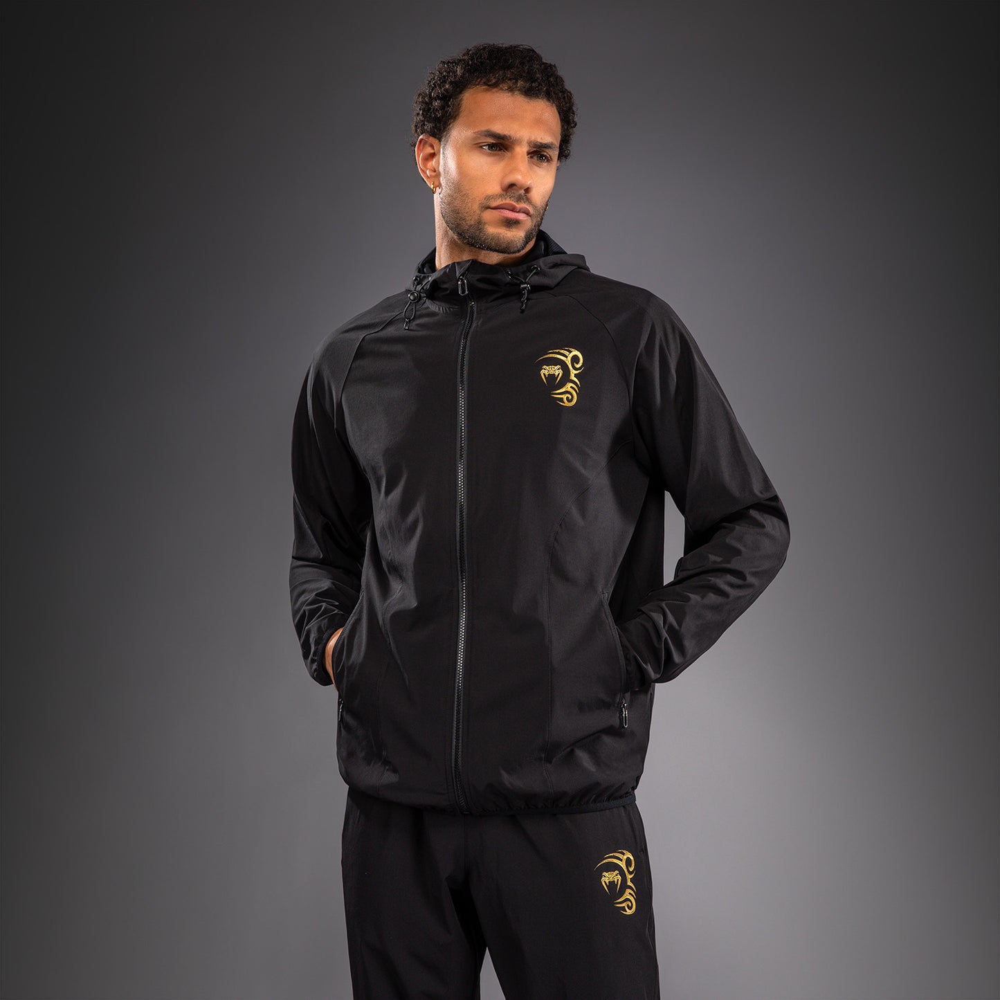 Venum x Mike Tyson Tiger Track Jacket - Black/Gold