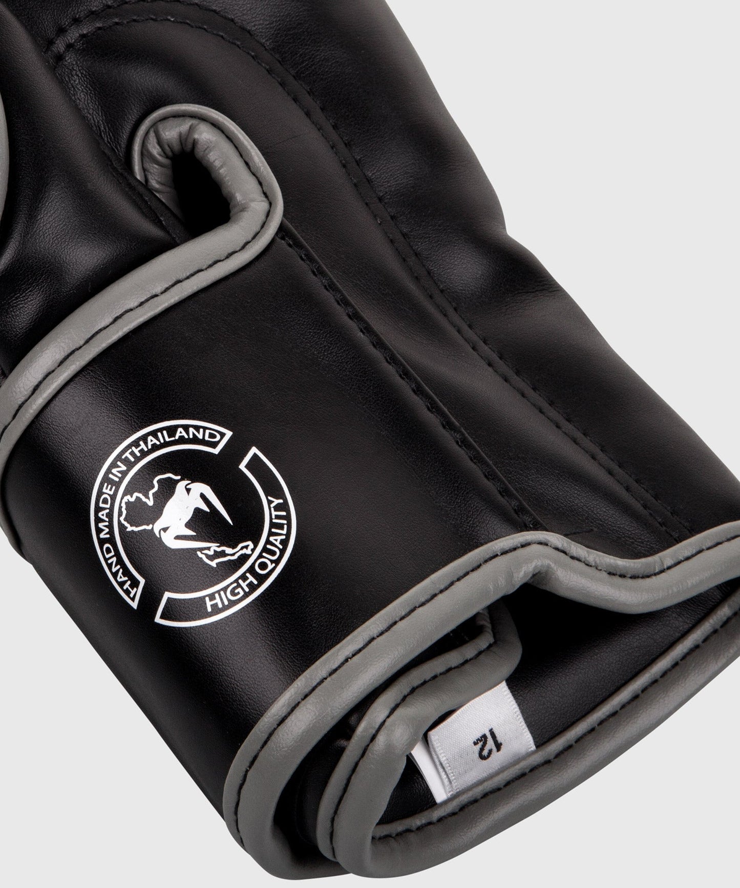 Venum Elite Boxing Gloves - Black/Red/Grey