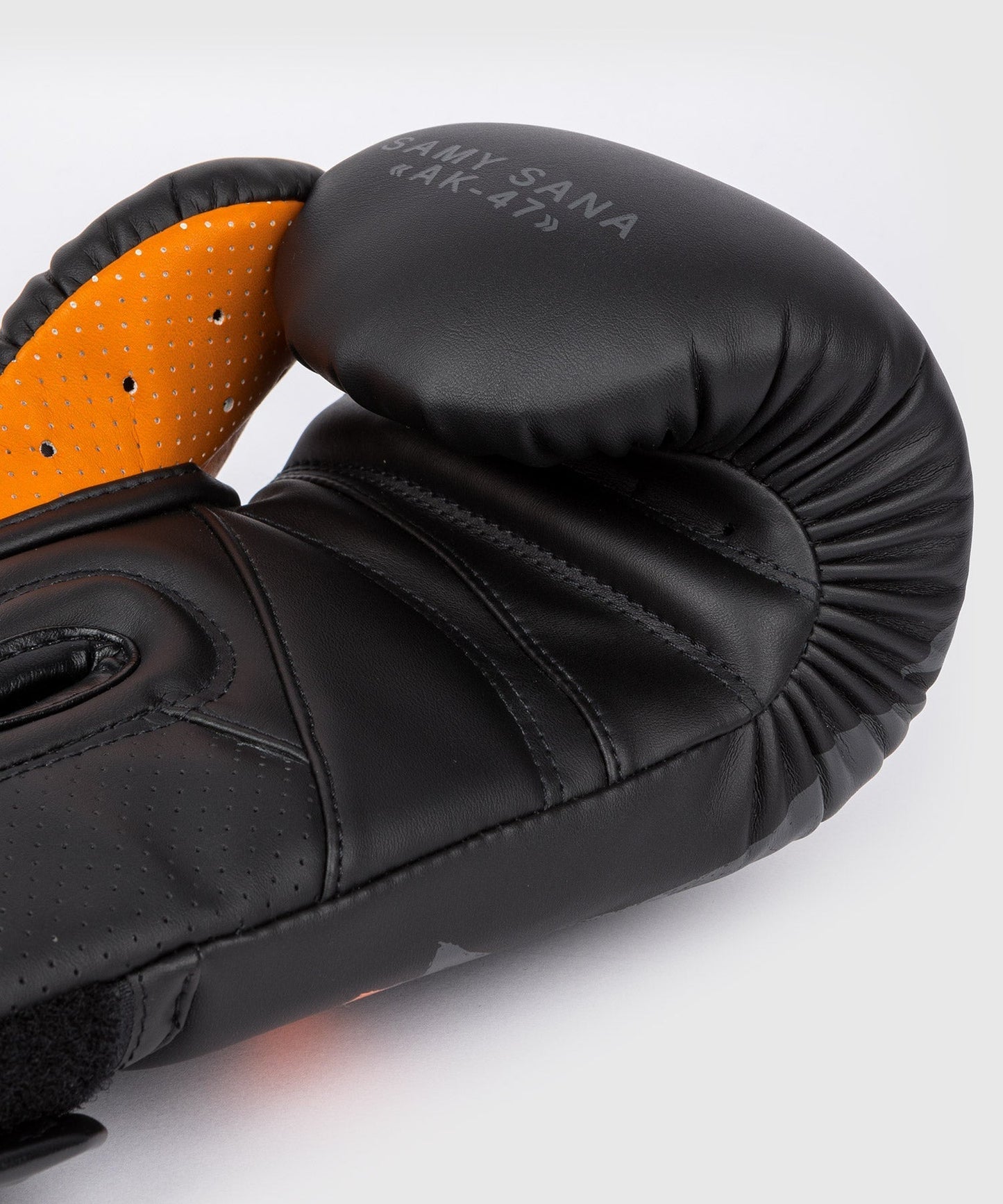 Venum S47 Boxing Gloves - Black/Orange
