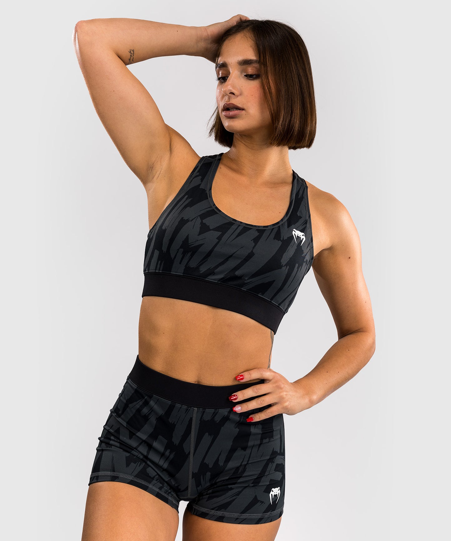 Venum Graffiti Women’s Sports Bra - Urban Charcoal