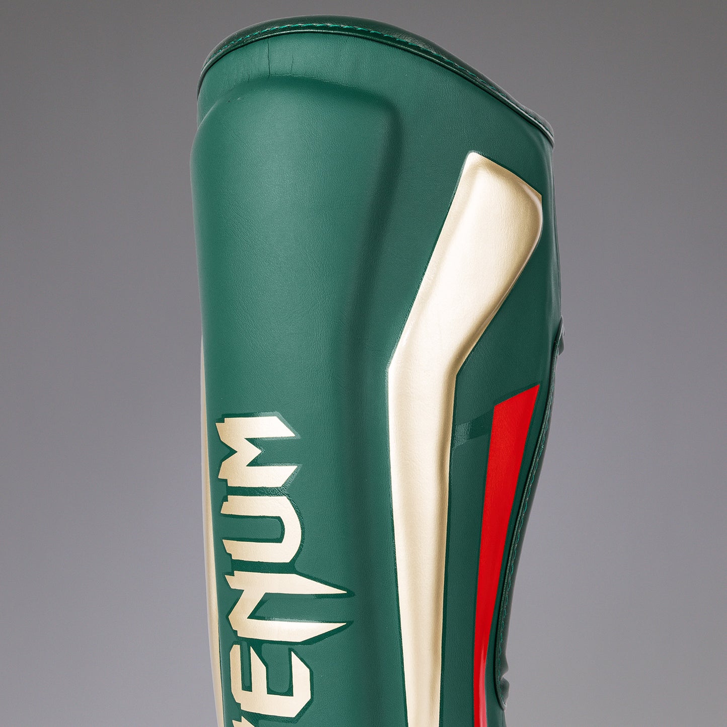 Venum Elite Shin Guards - Green - Special Edition