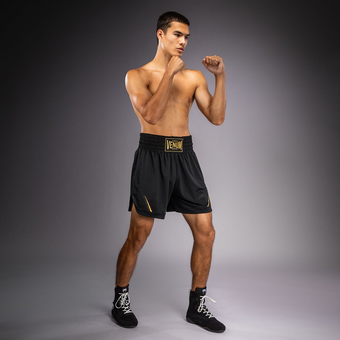 Venum G-Core Boxing Shorts - Black/Gold