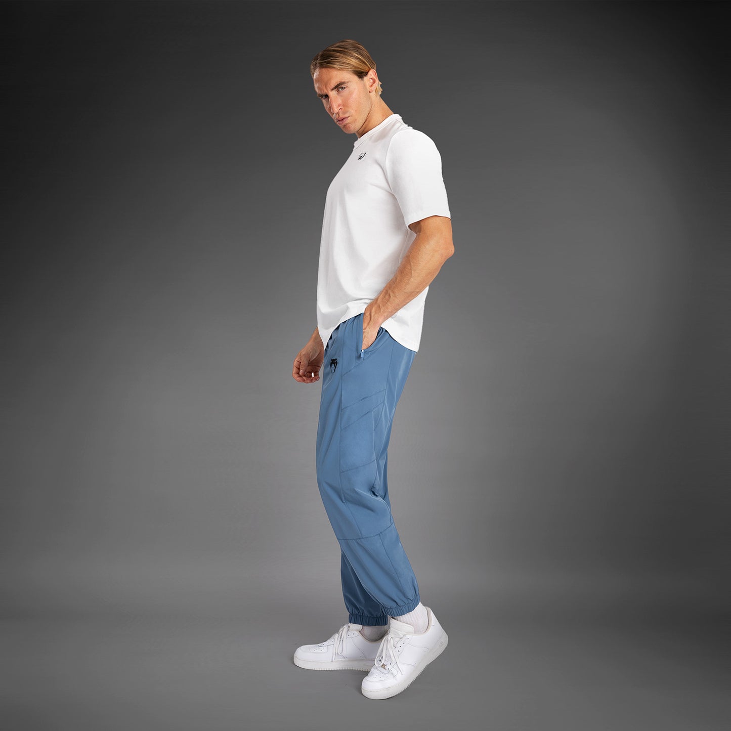 Venum Attack 90 Tracksuit Pants - Blue/Black