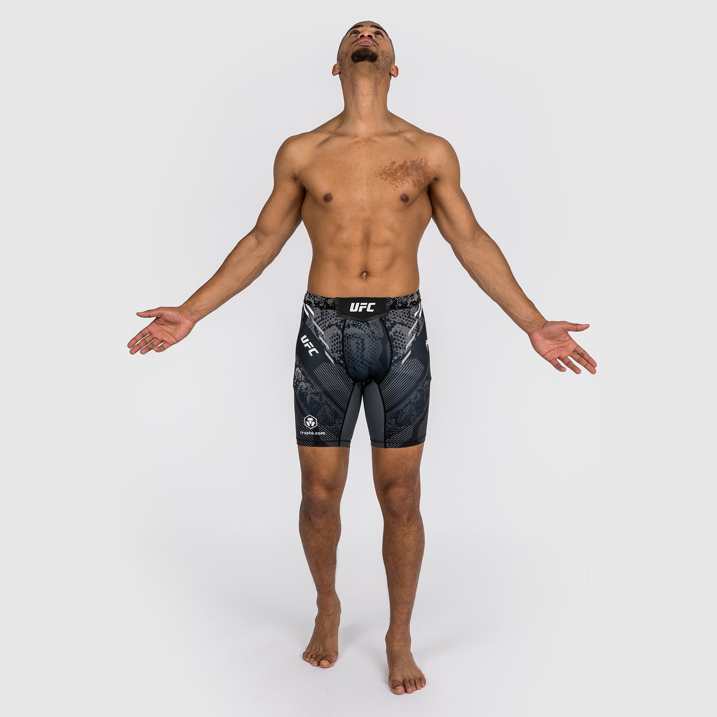 UFC Adrenaline by Venum Authentic Fight Night Men’s Vale Tudo Short - Black