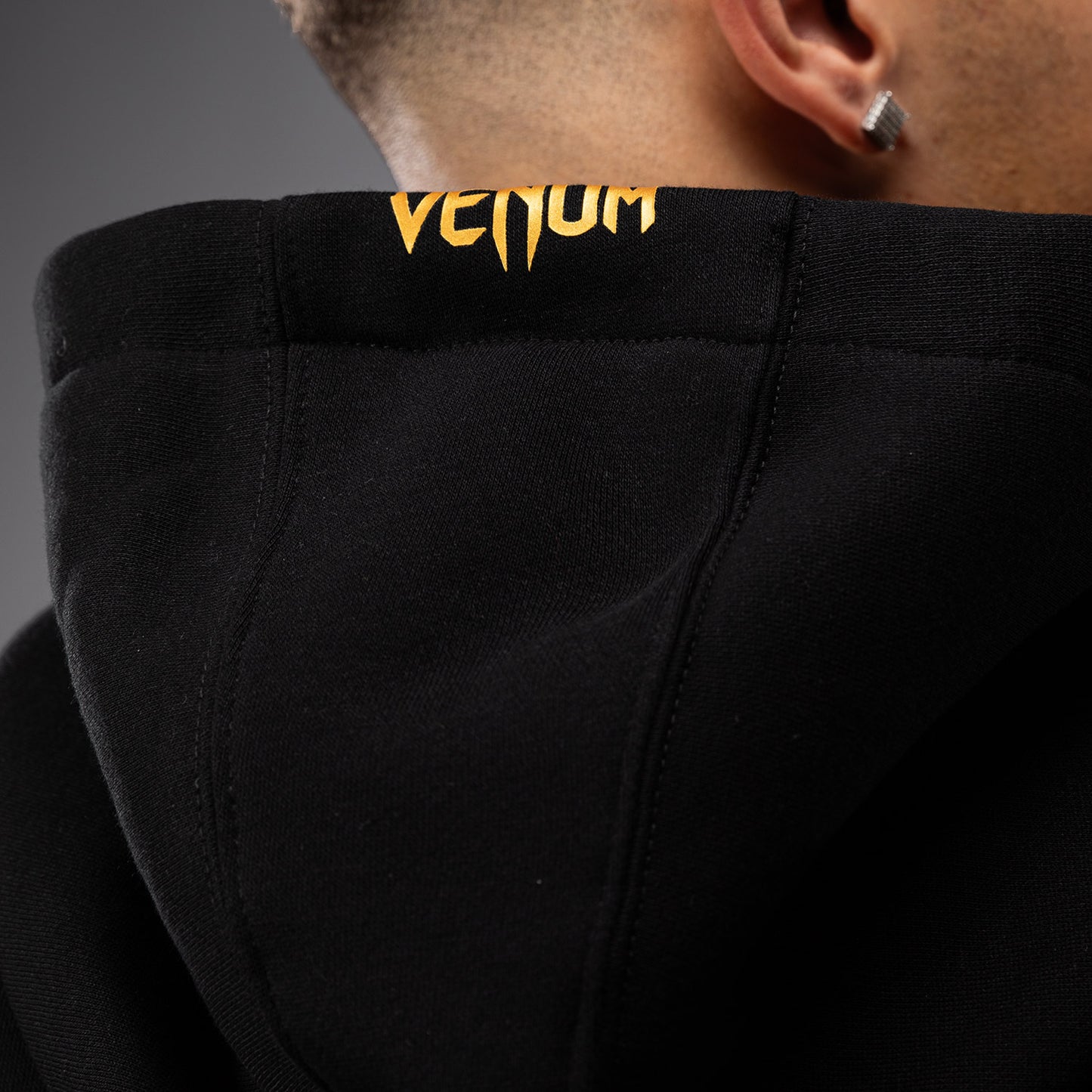 FK x Venum Hexagone MMA Hooded Jacket - Black/Gold