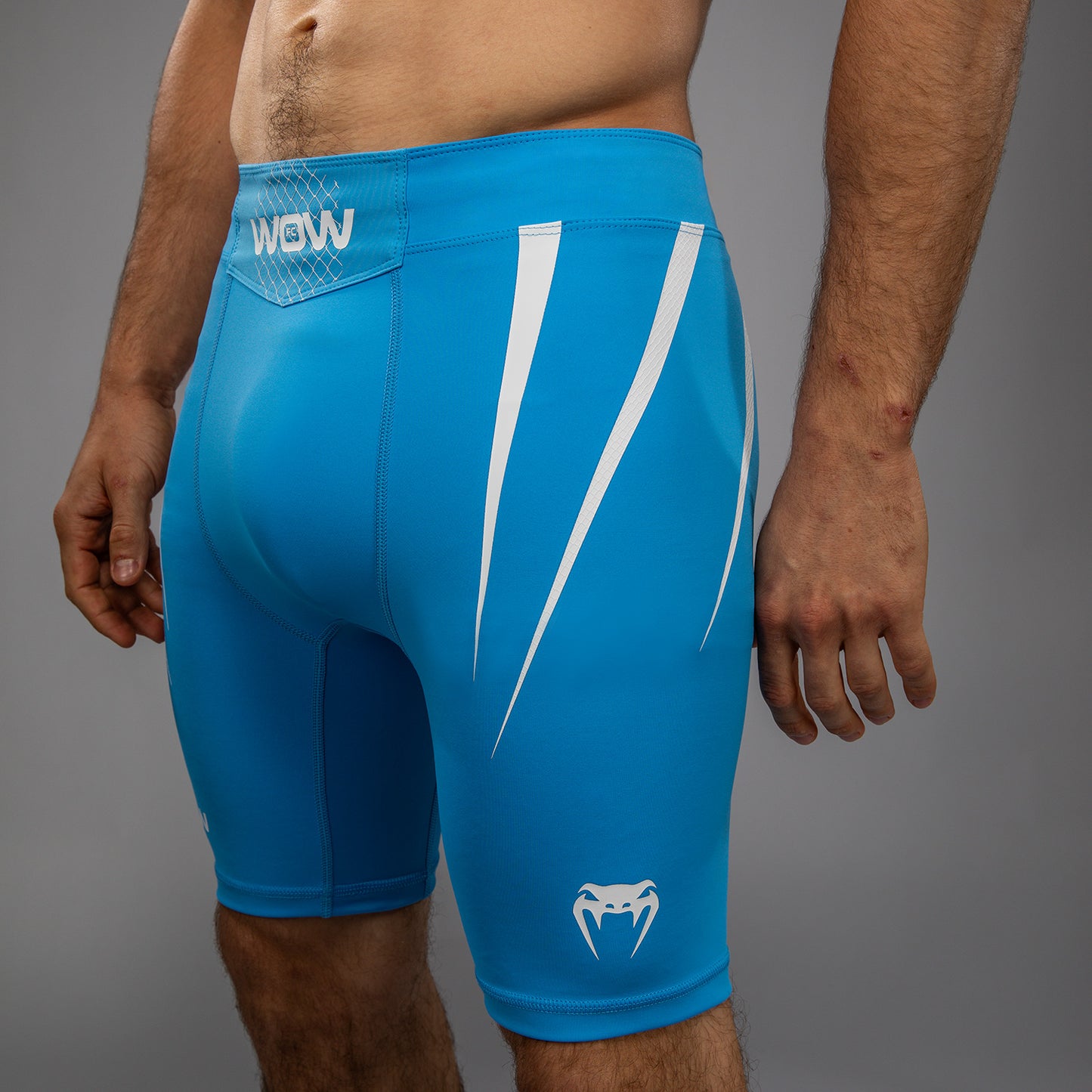 Venum x WOW FC Men’s Vale Tudo Shorts - Pacific Blue