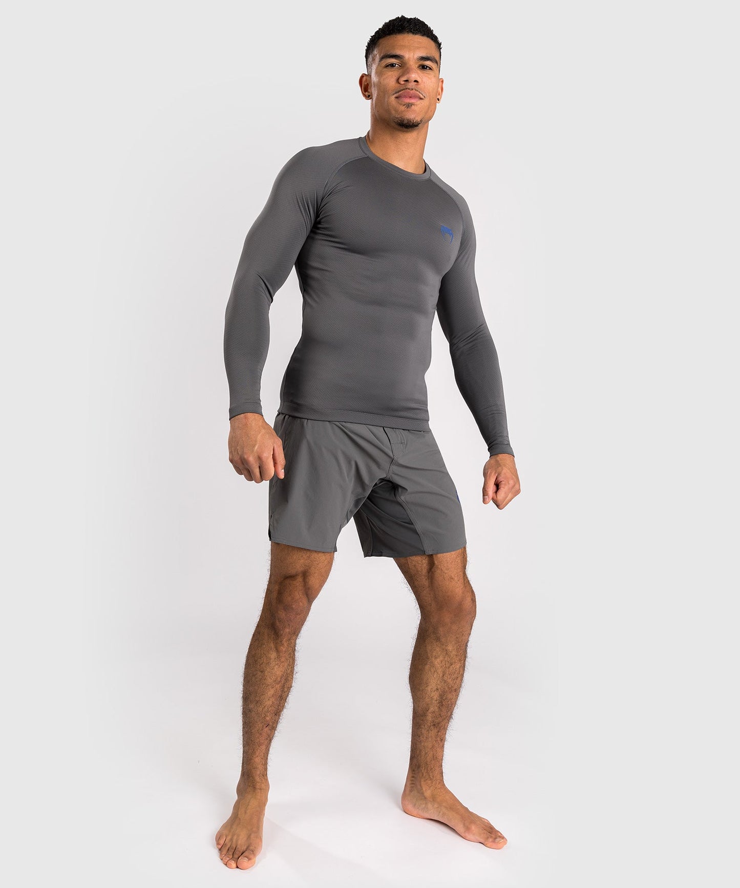 Venum Contender Men’s Long Sleeve Rashguard - Grey