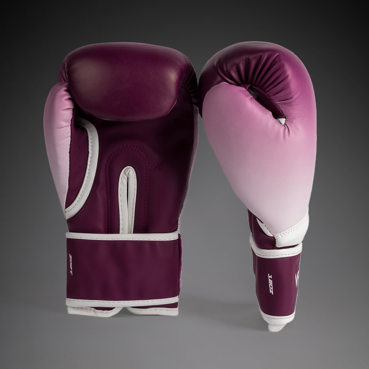 Venum Iris Boxing Gloves - Plum/white