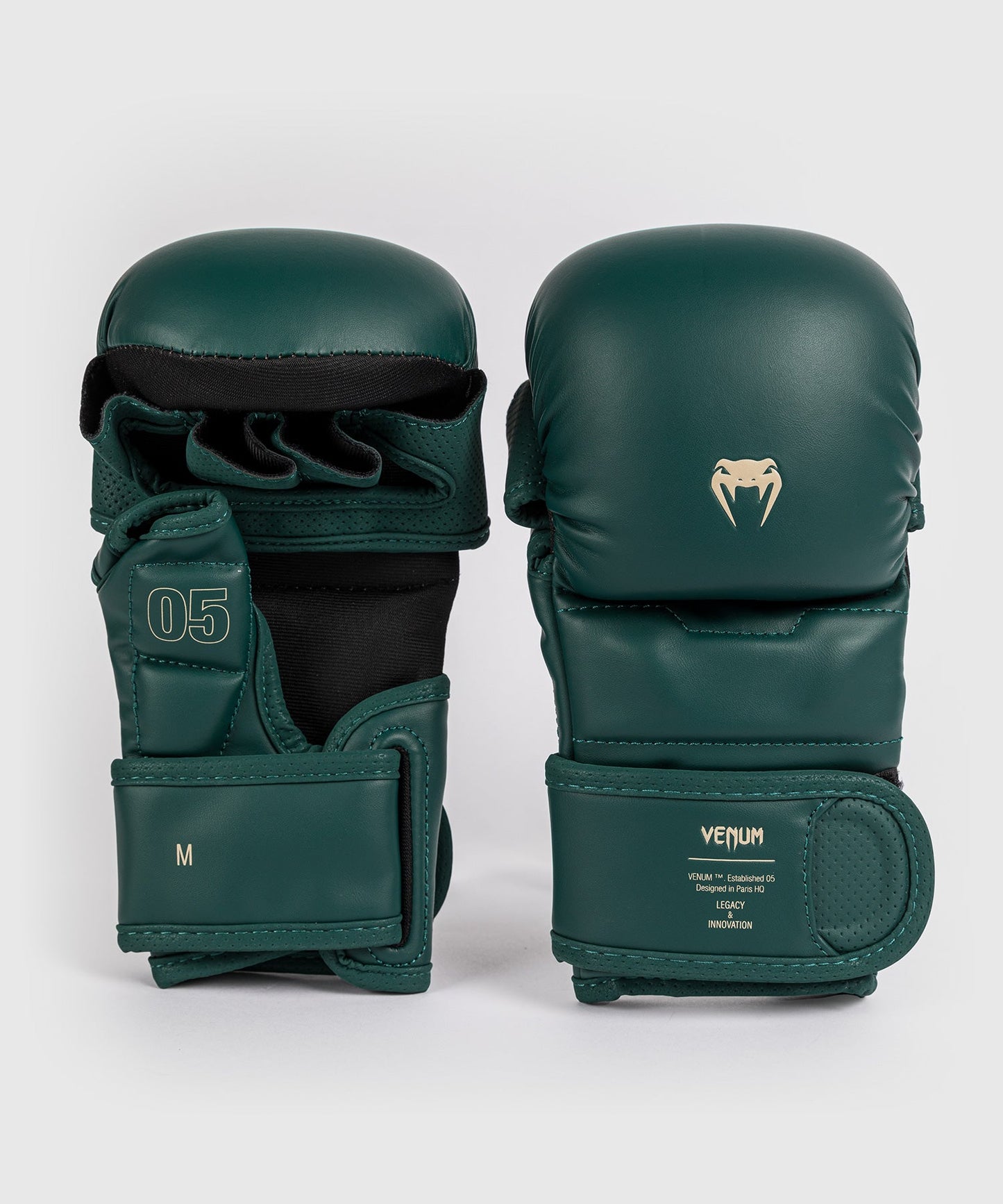 Venum Impact Evo MMA Sparring Gloves - Emerald Green