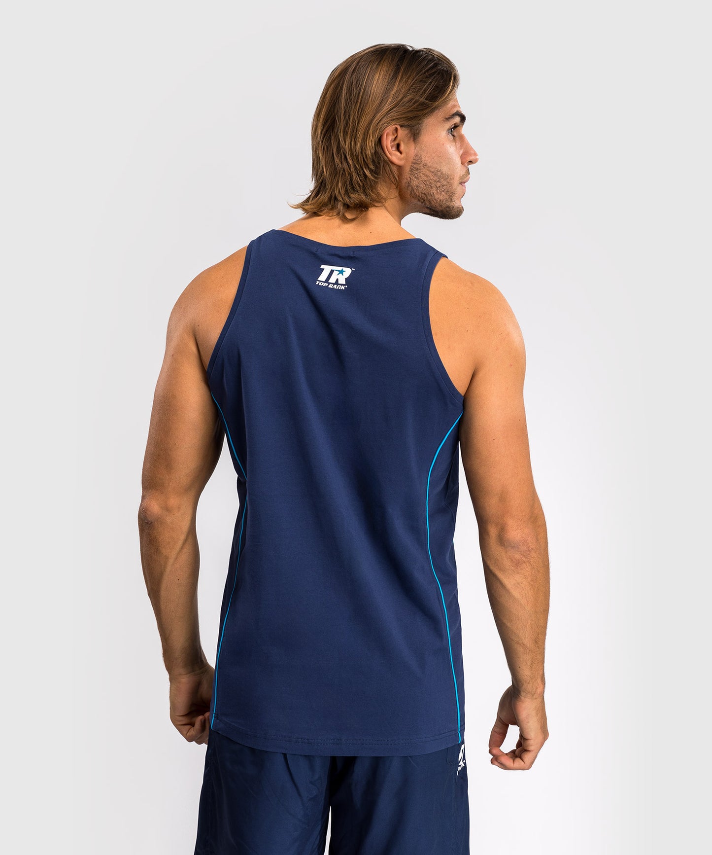 Venum x Top Rank Original Men's Tank Top - Navy Blue