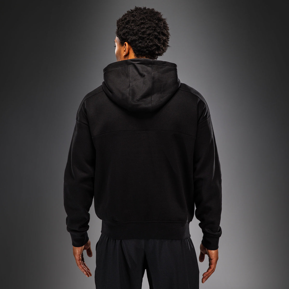 Venum Attack Fleece & Weave Track Jacket - Black