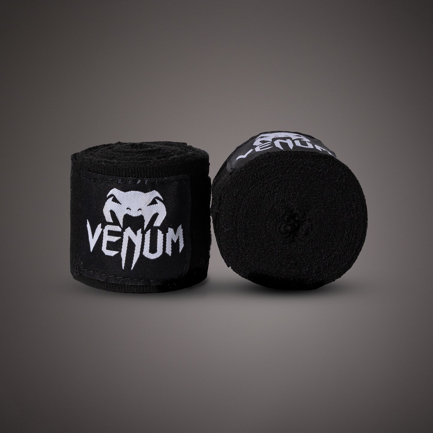 Venum Kontact Boxing Hand Wraps - Black - 2.5m (98 in)