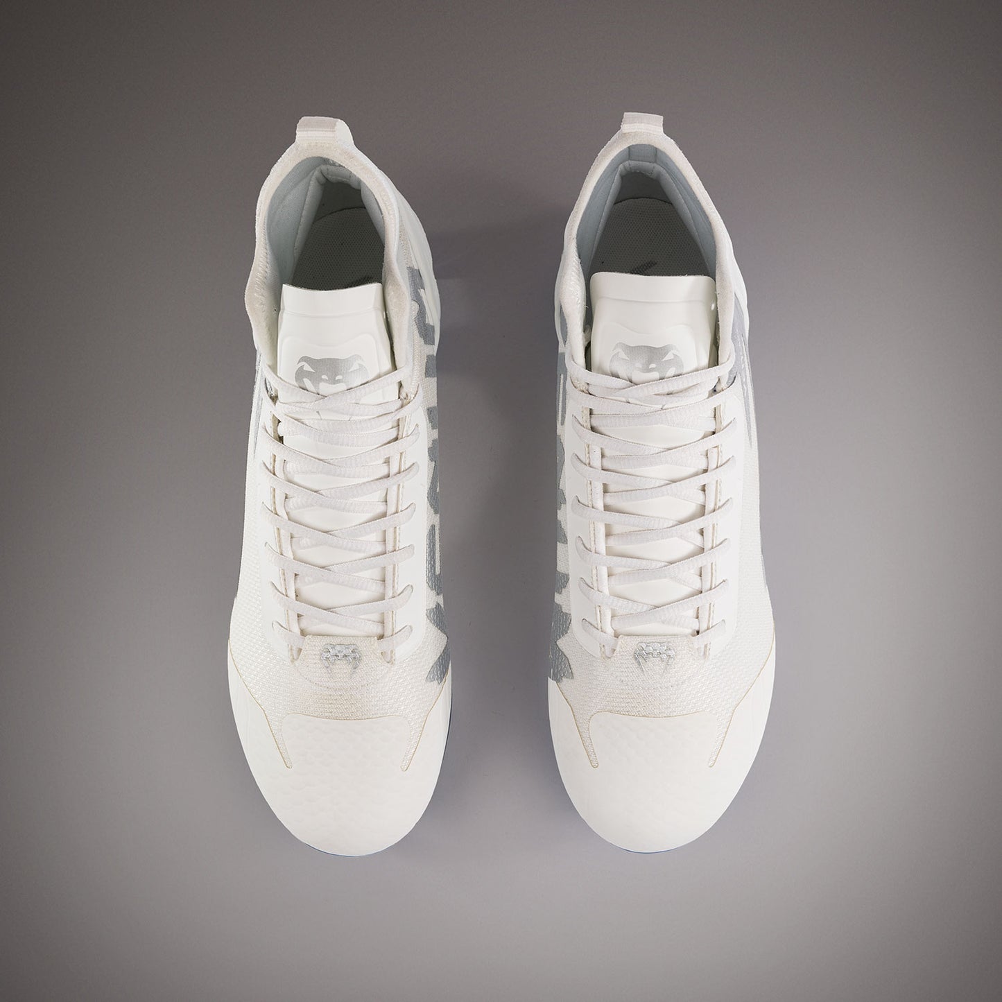 Venum Elite Football Cleats - White/Silver