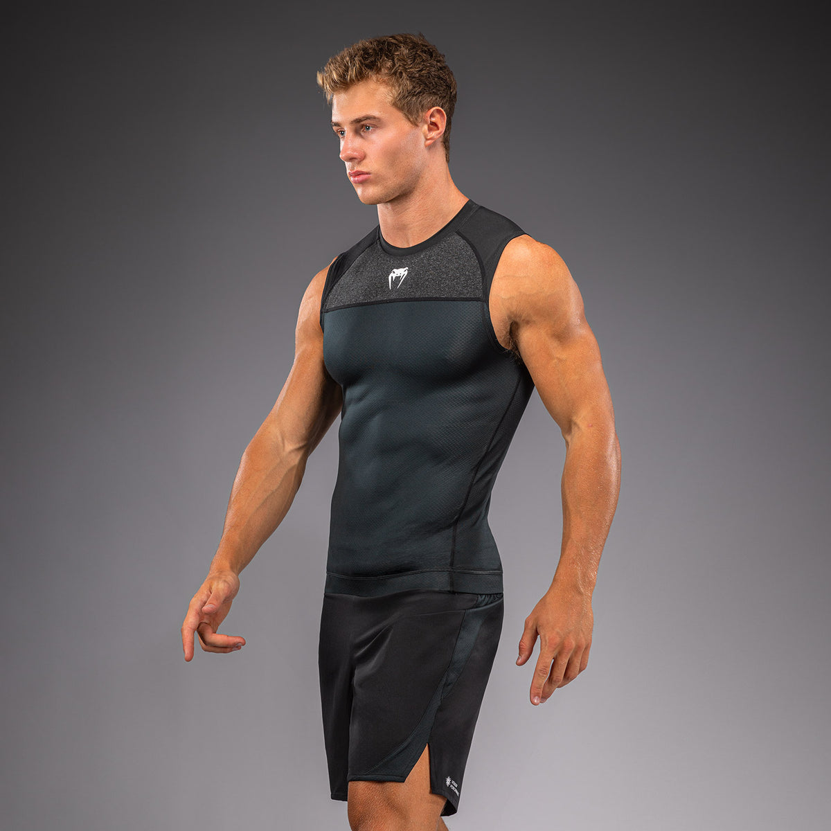 Venum G-Fit Scale Sleeveless Rashguard - Black
