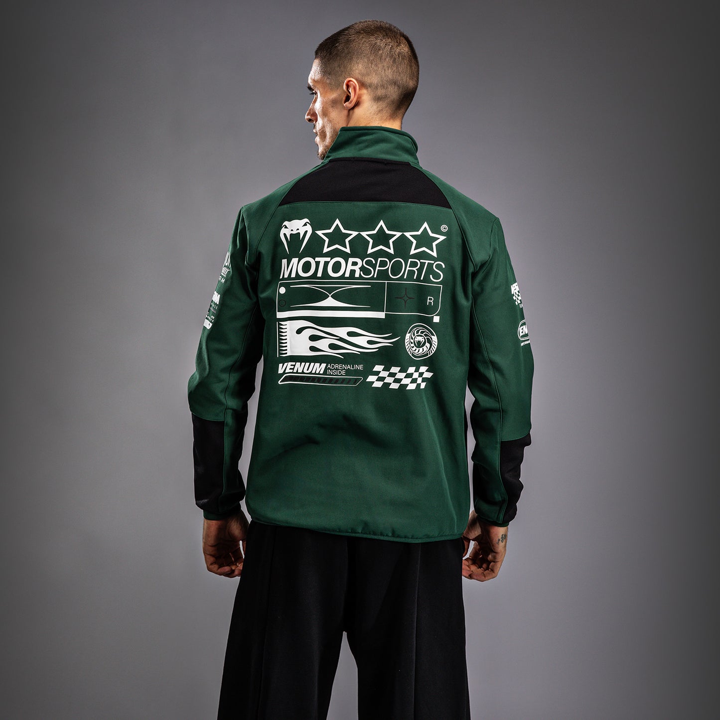 Venum Motorsport Softshell Jacket - Deep Forest