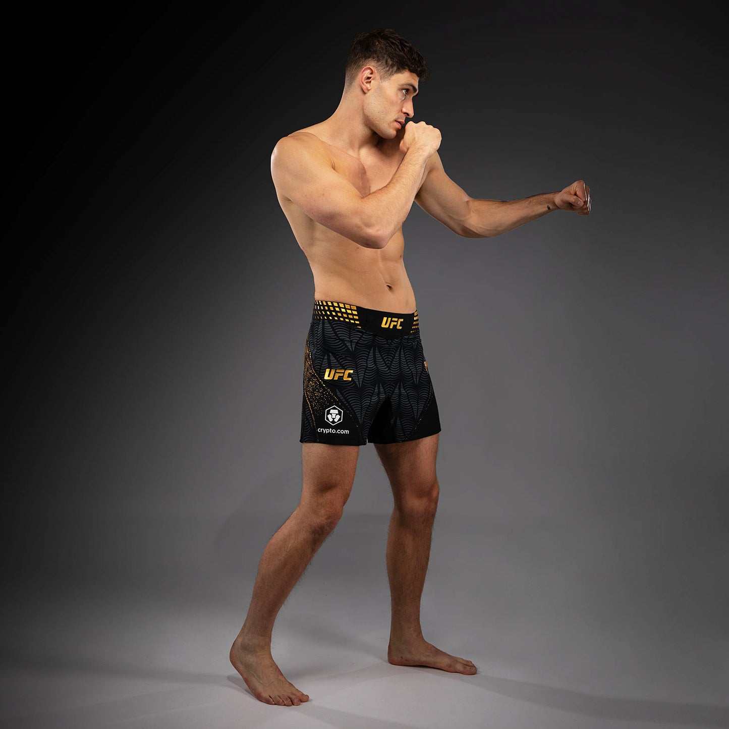 Men's UFC Zenith by Venum Champion Authentic Fight Night Short Fit Fight Short