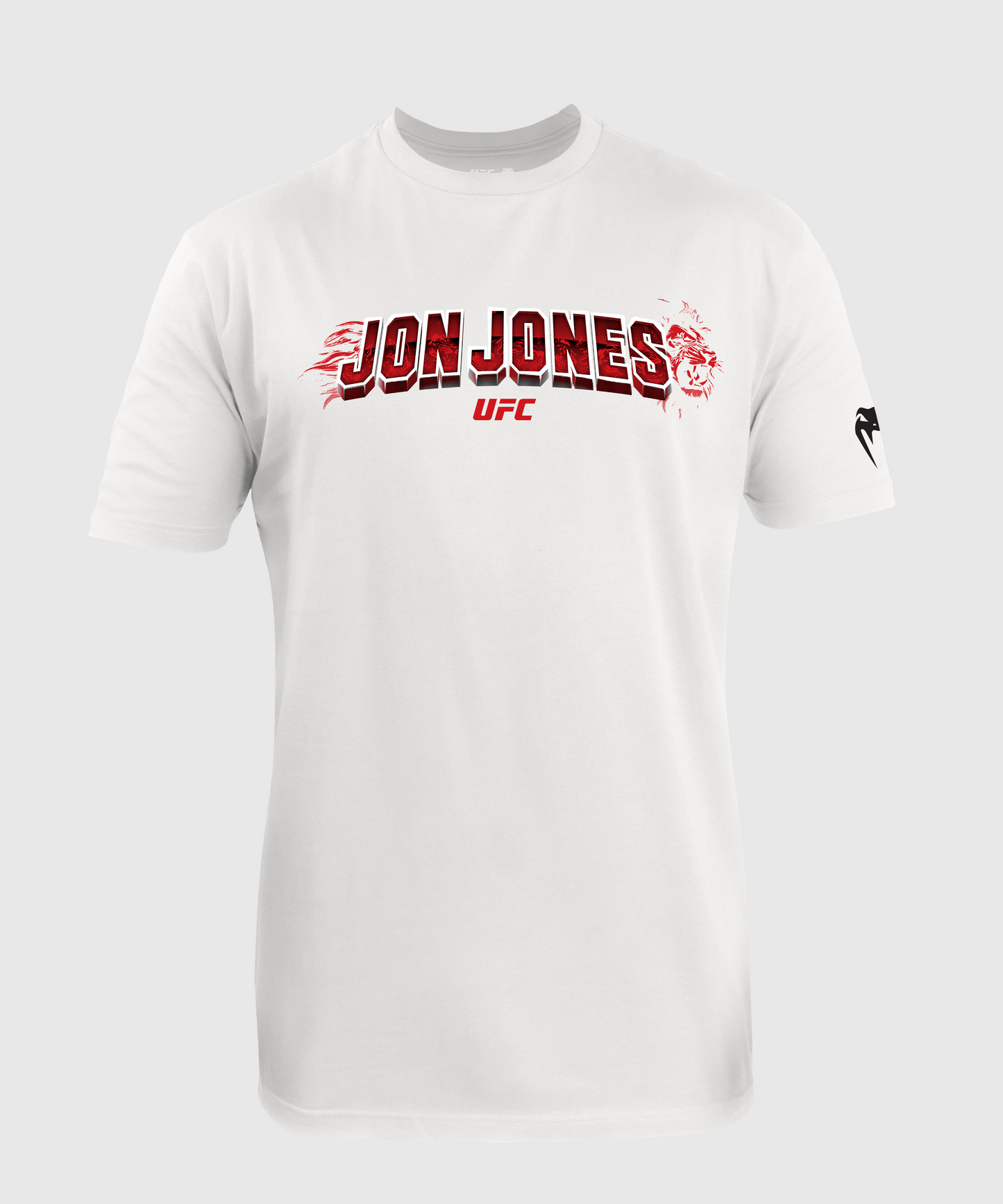 Men's UFC Unrivaled by Venum White Jon Jones T-Shirt