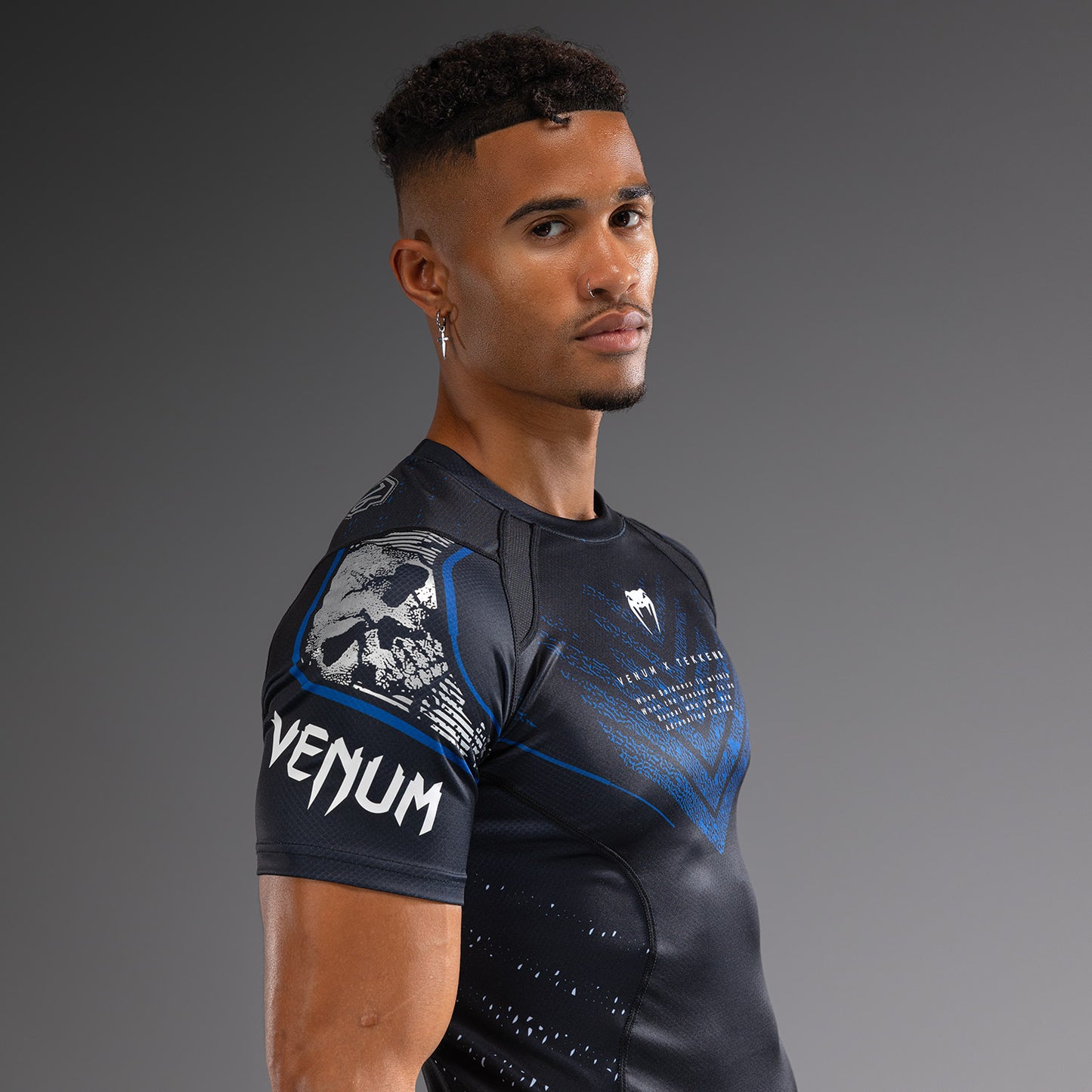Venum x TEKKEN 8 - Paul Phoenix Rashguard - Black/Blue