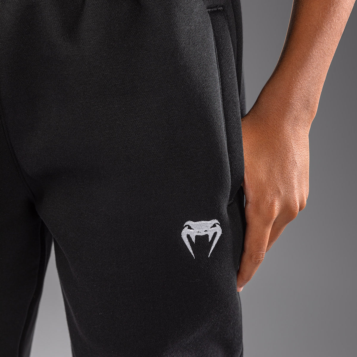 Venum Attack Fleece & Weave Kids Joggers - Black