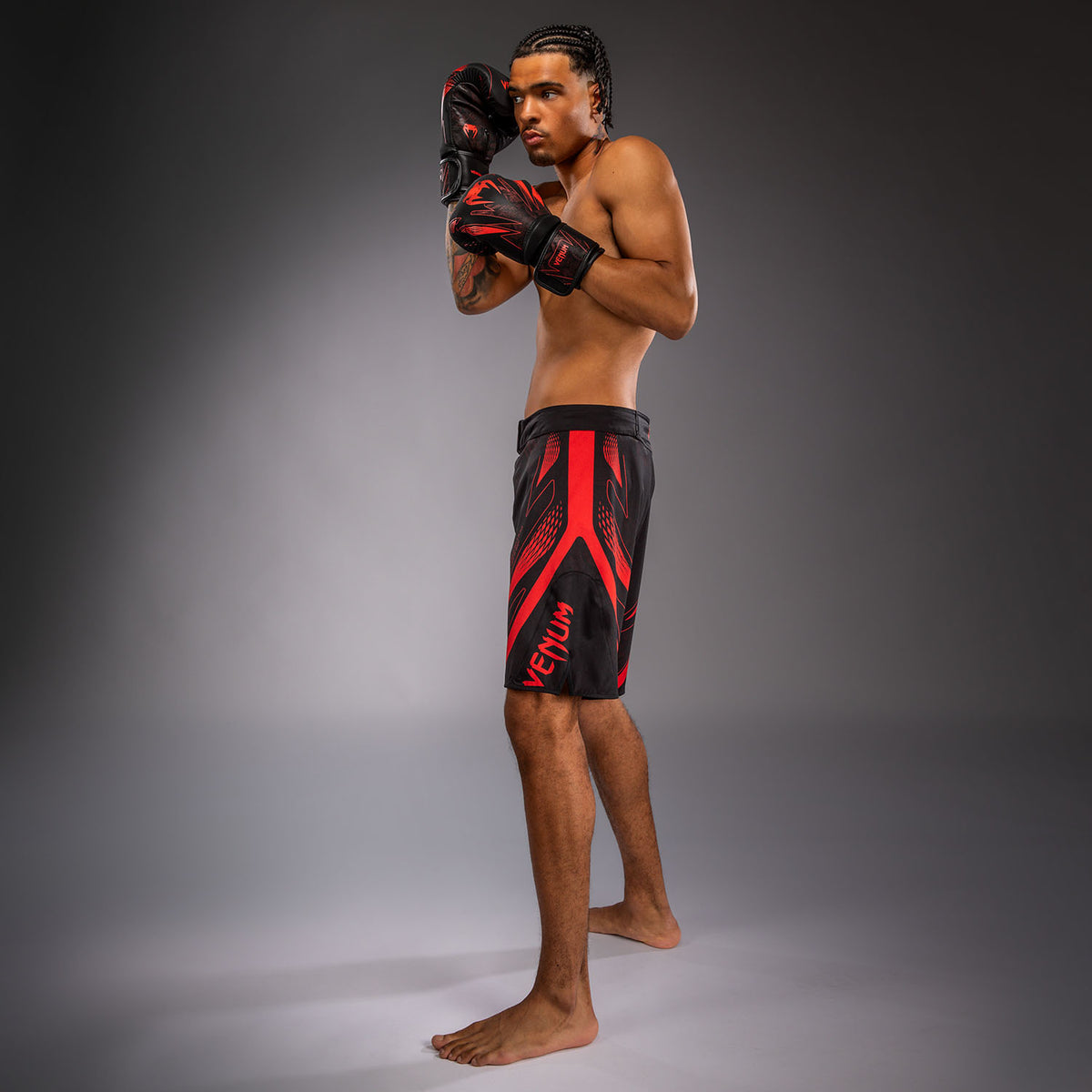Venum Amazonia Reborn Fightshorts - Black/Red