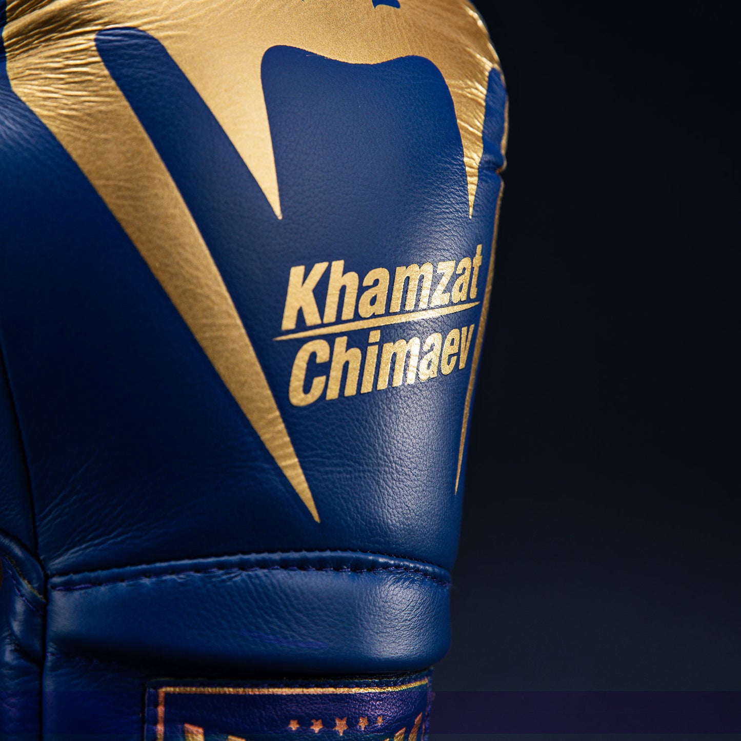 Venum Giant 2.0 Khamzat Chimaev Pro boxing gloves - Blue gold