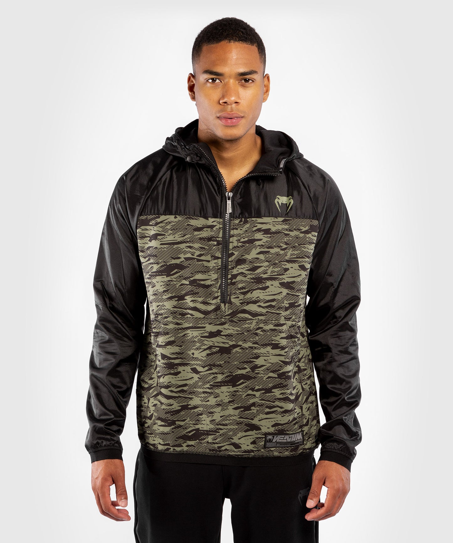 Venum Laser XT Hoodie – Black/Forest Camo