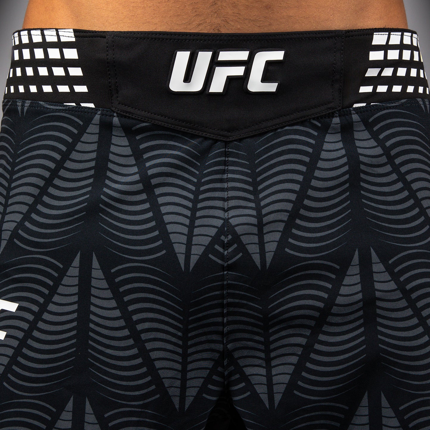 Men's UFC Zenith by Venum Black Authentic Fight Night Long Fit Fight Short Personalized