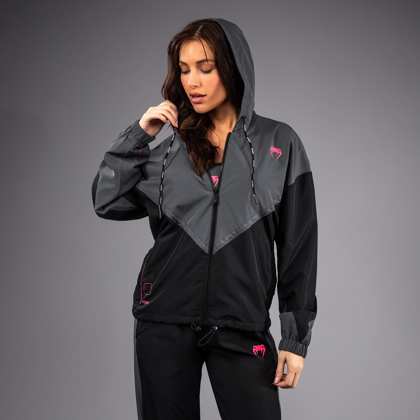 Venum Tactical XT Track Jacket - Black/Storm Grey