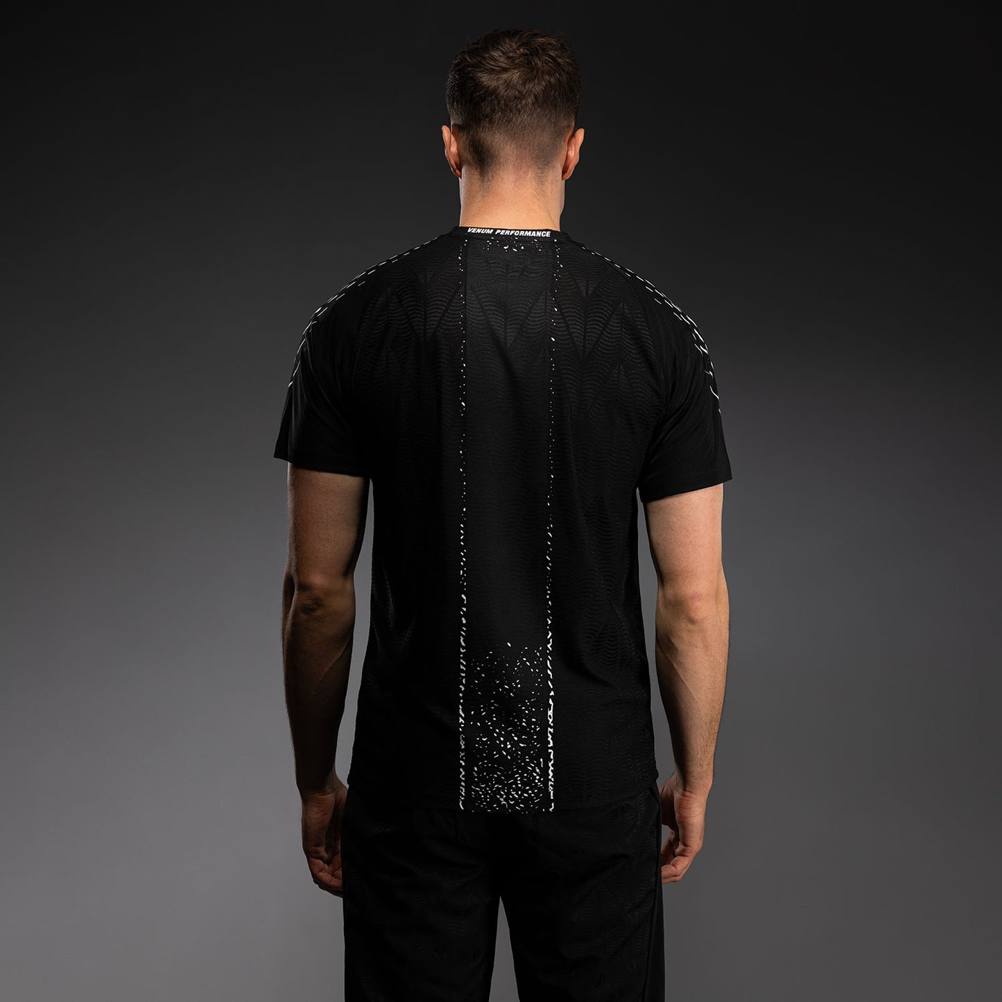 Men's UFC Zenith by Venum Black Authentic Fight Night Walkout Jersey Personalized