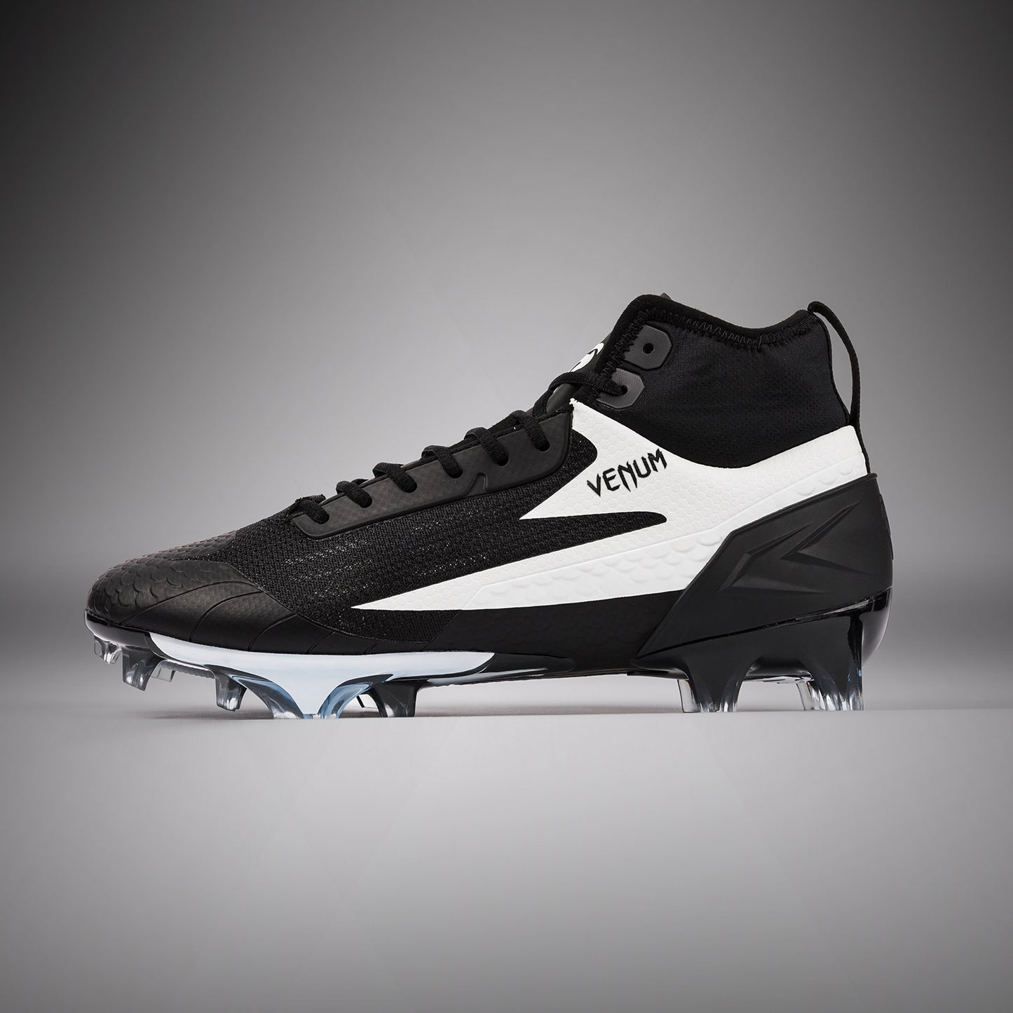 Venum Elite Football Cleats - Black/White