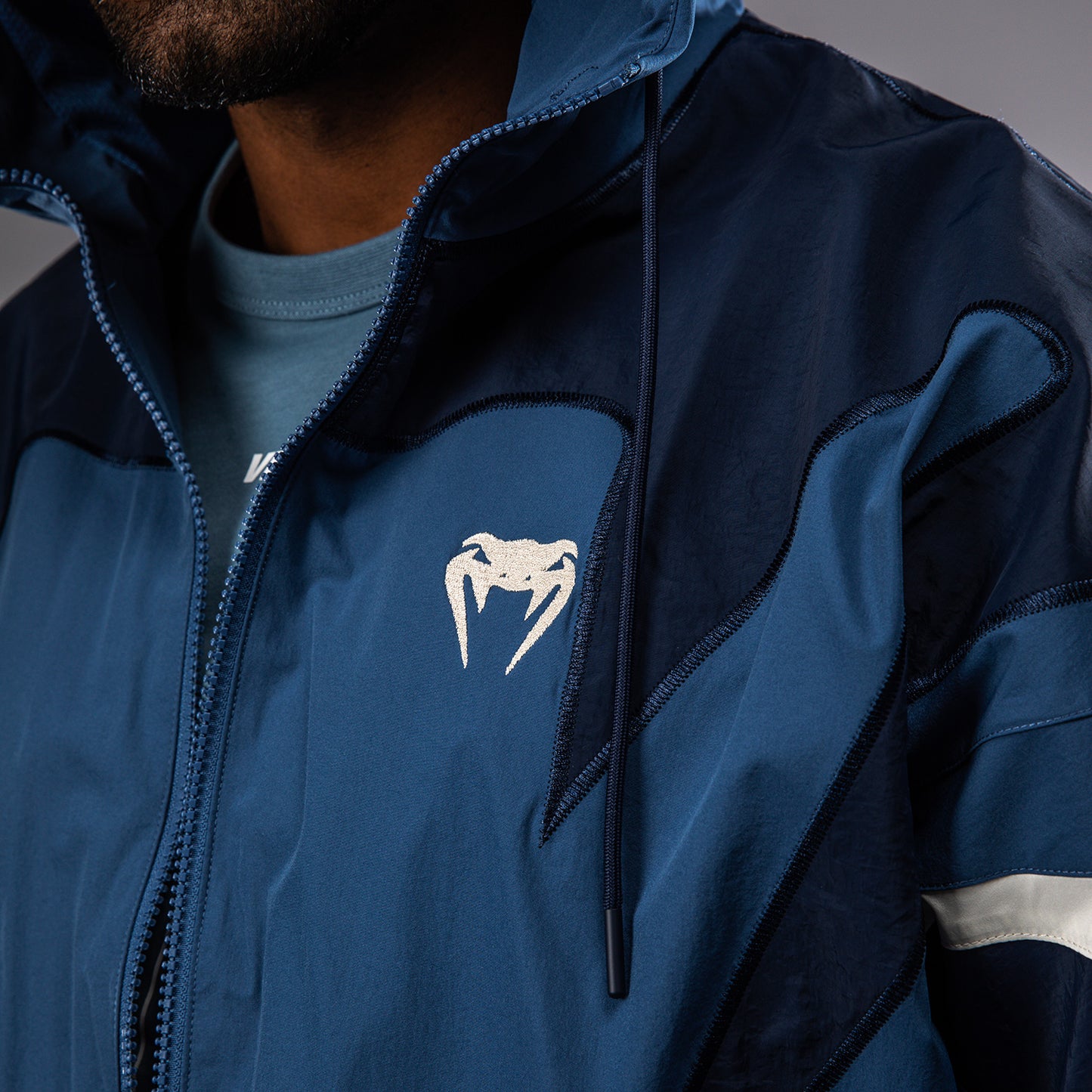 Venum Attack 90 Tracksuit Jacket - Midnight Blue