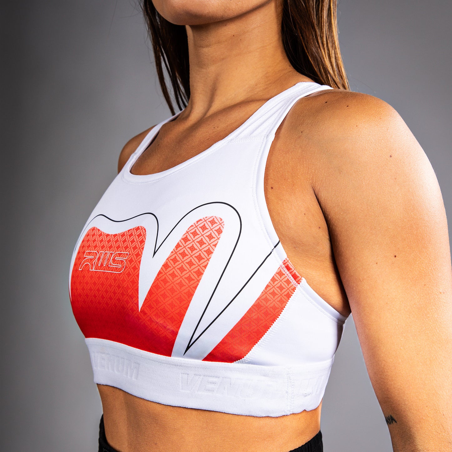 Venum x RWS 2.0 Women’s Sports Bra - White/Red