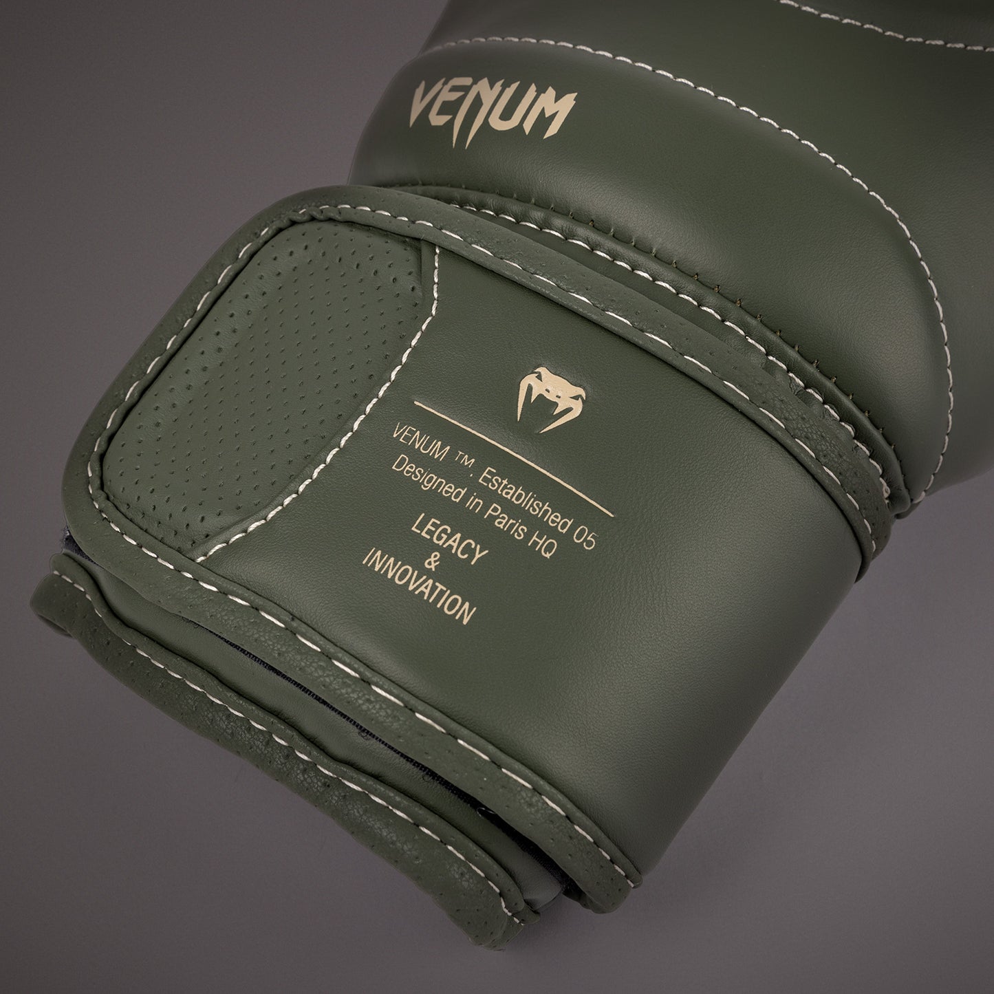 Venum Impact Evo Boxing Gloves - Military Green