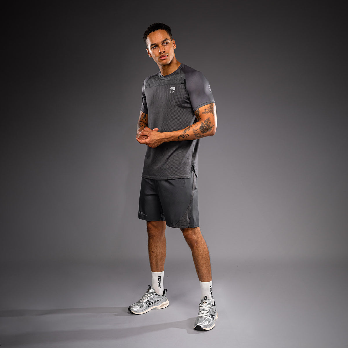 Venum G-Fit Scale Dry Tech T-Shirt - Grey