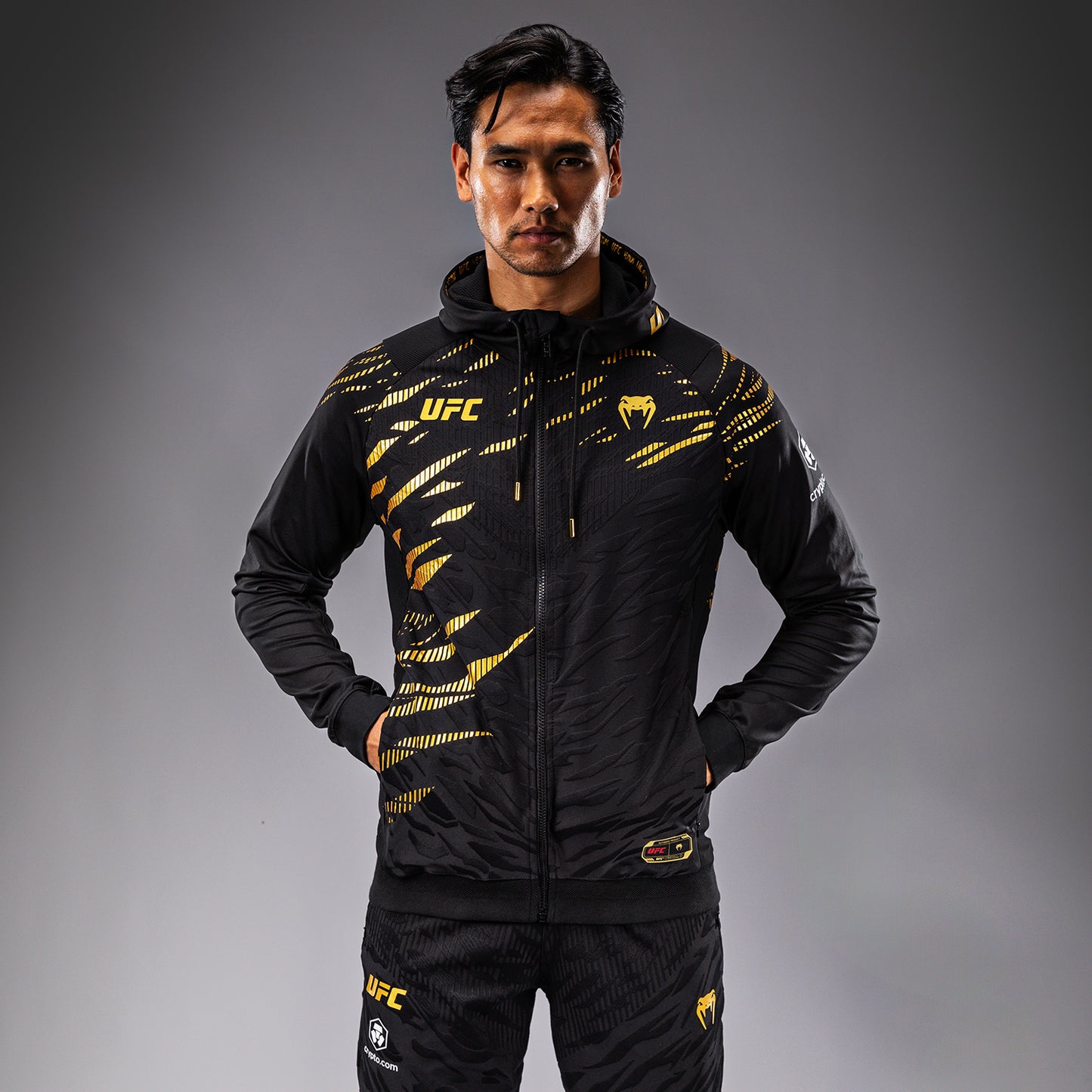 UFC Fusion by Venum Authentic Fight Night Men’s Walkout Hoodie - Champion