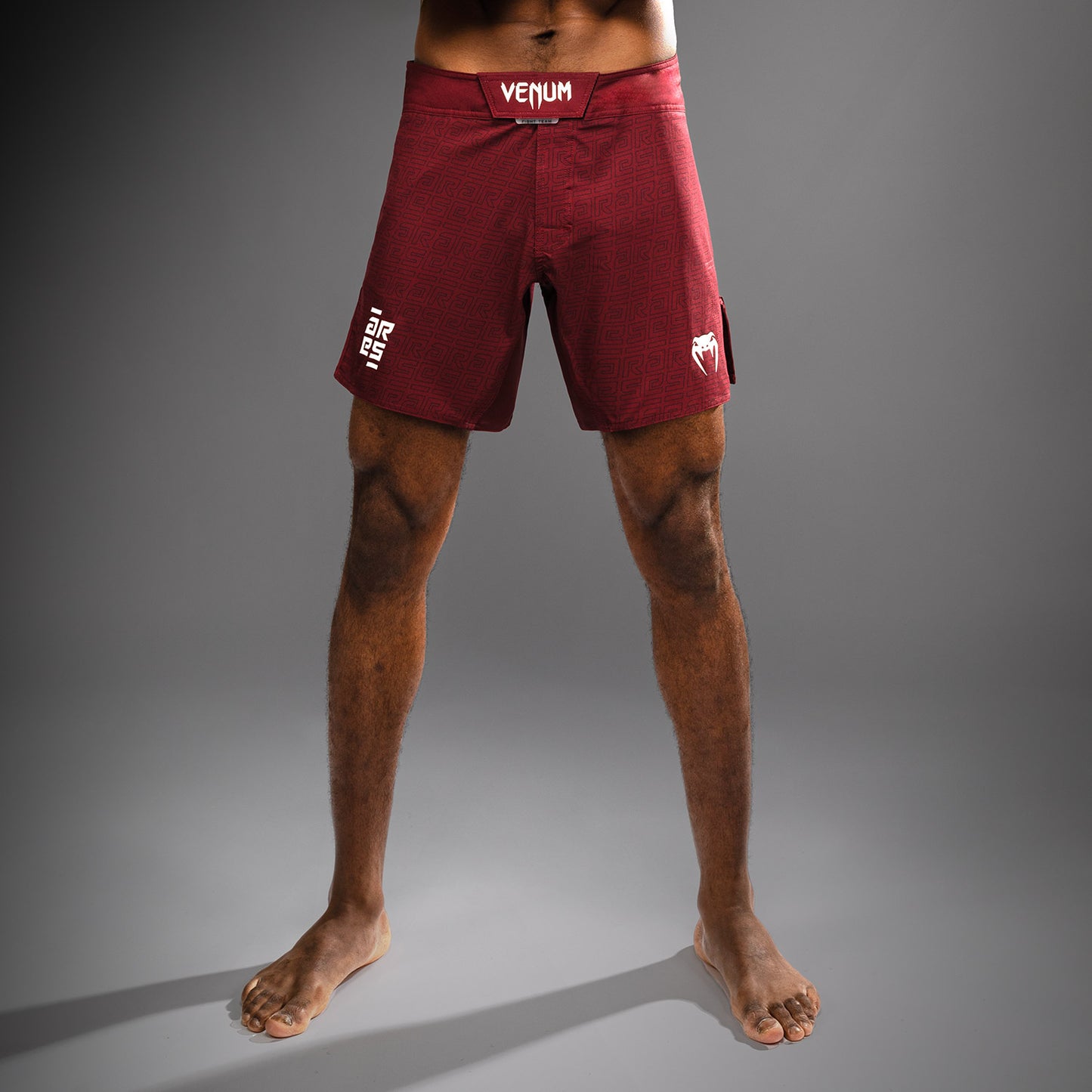 Venum x Ares Men’s Fight Shorts - Burgundy